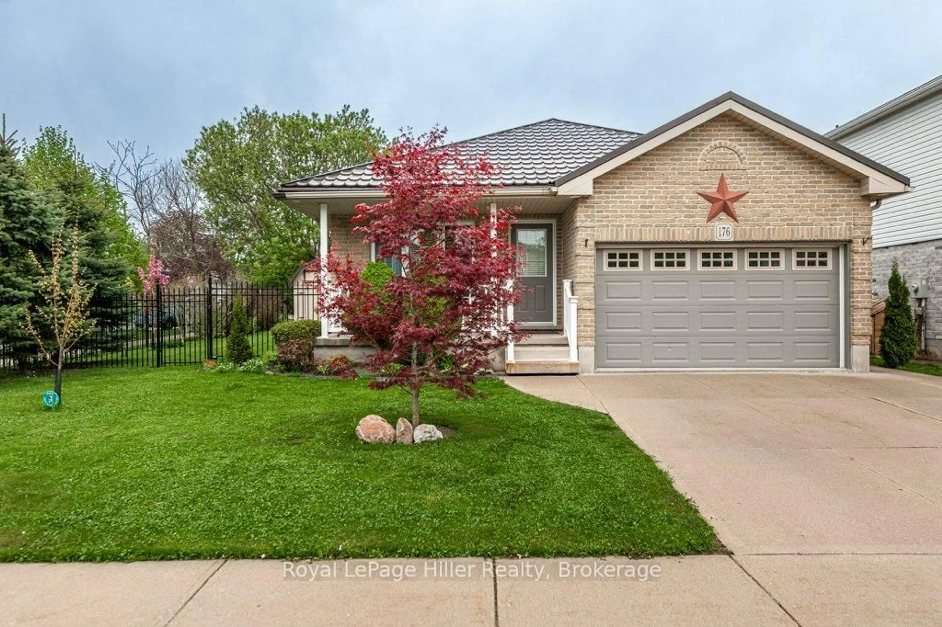 Home with brick exterior material, street for 176 FRANKLIN Dr, Stratford Ontario N5A 7N6