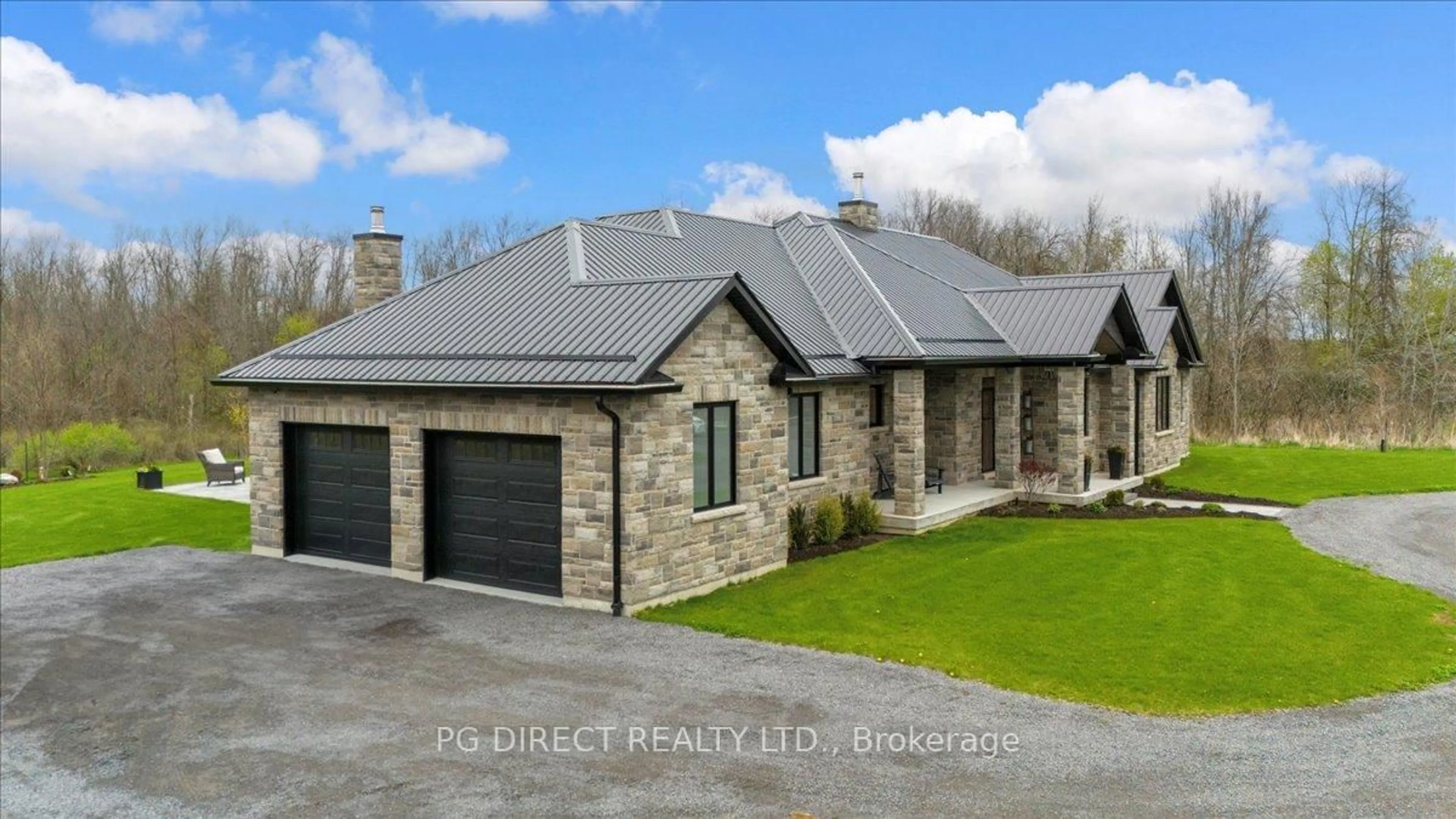 A pic from outside/outdoor area/front of a property/back of a property/a pic from drone, building for 5968 County Road 9 Rd, Napanee Ontario K7R 3K8