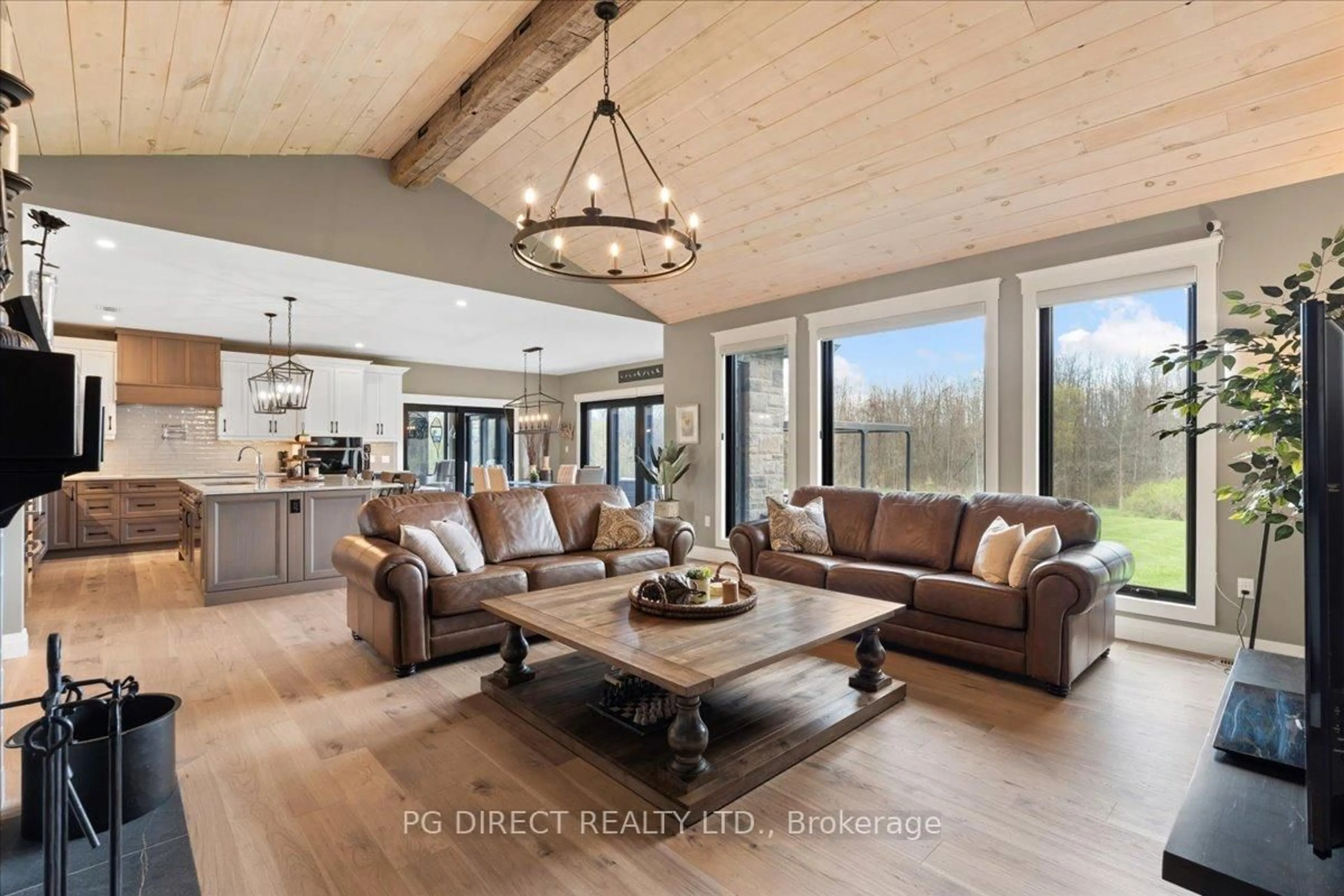 Living room with furniture, unknown for 5968 County Road 9 Rd, Napanee Ontario K7R 3K8