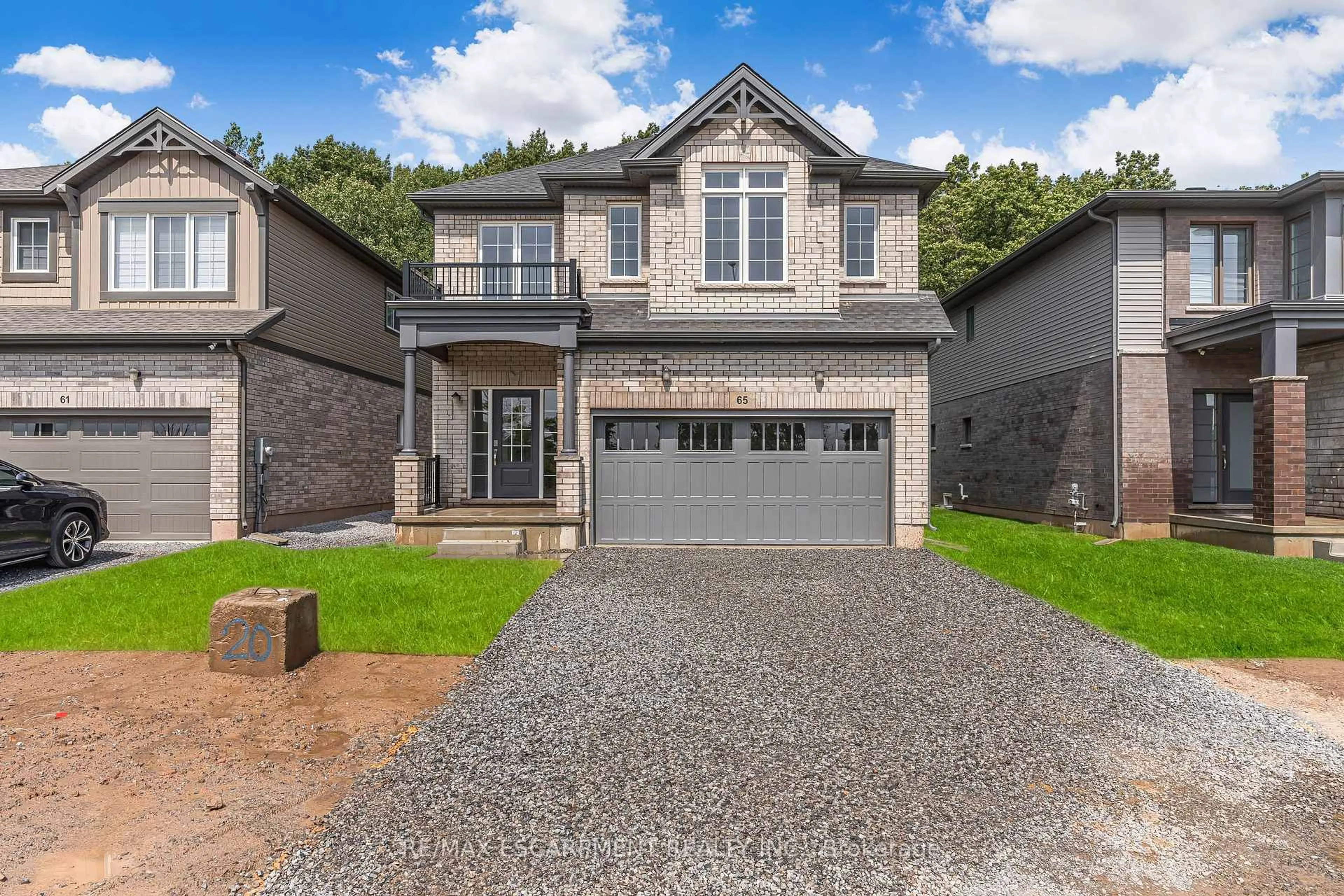 Home with brick exterior material, street for 65 Willson Dr, Thorold Ontario L2V 0G7