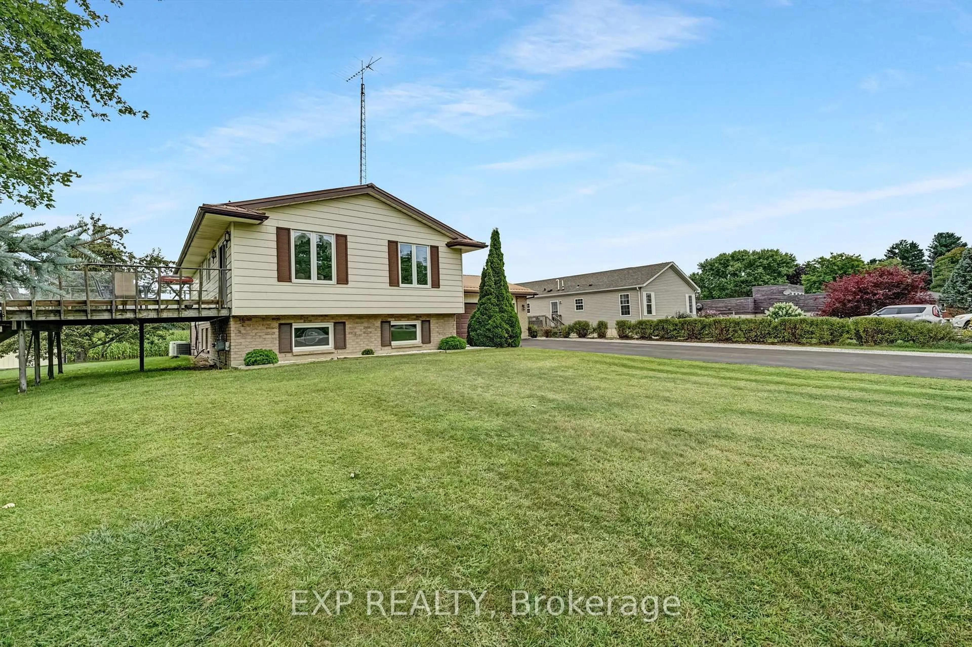 A pic from outside/outdoor area/front of a property/back of a property/a pic from drone, water/lake/river/ocean view for 4617 Highway 3 N/A, Norfolk Ontario N3Y 4K4