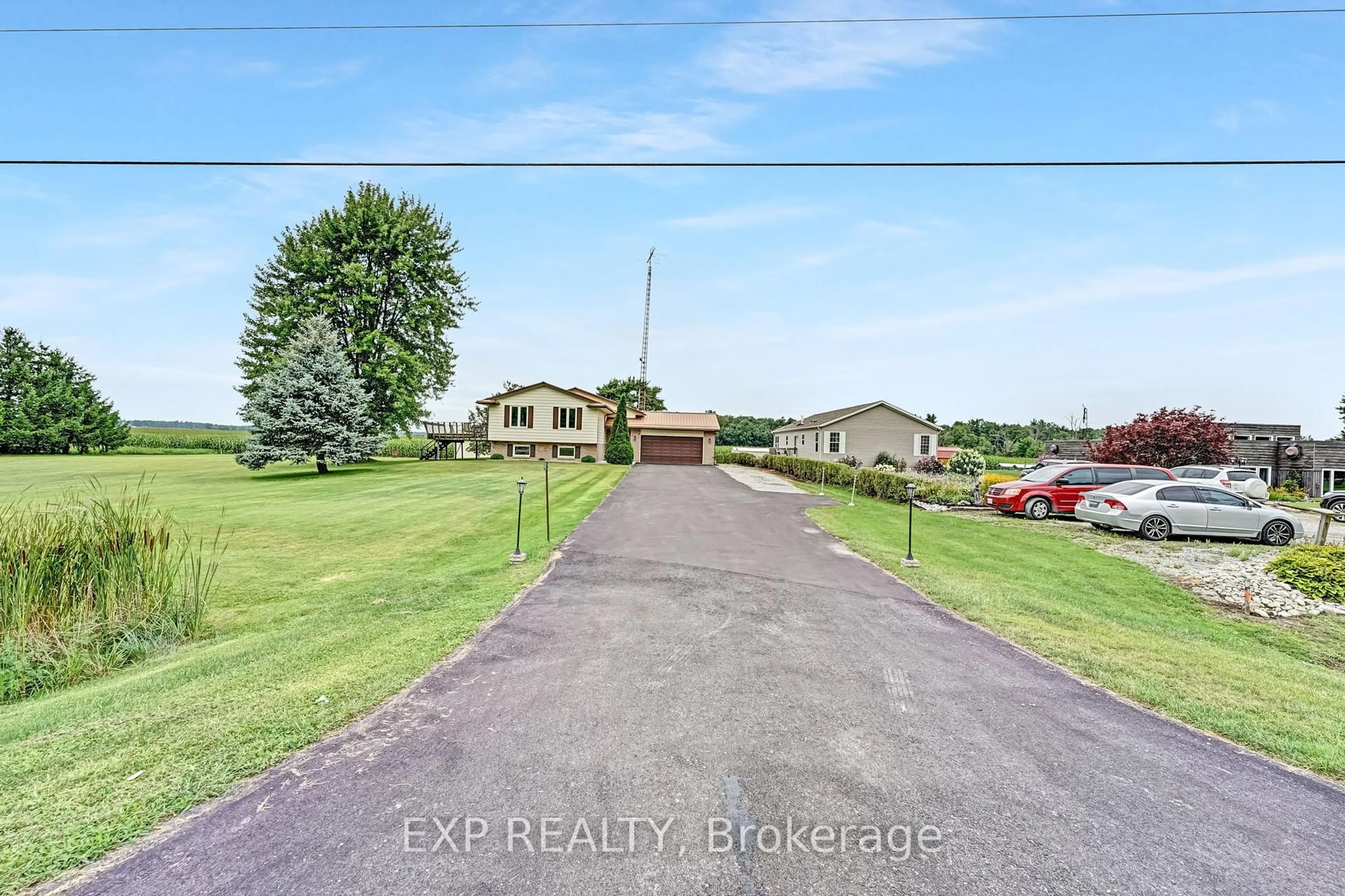 A pic from outside/outdoor area/front of a property/back of a property/a pic from drone, unknown for 4617 Highway 3 N/A, Norfolk Ontario N3Y 4K4