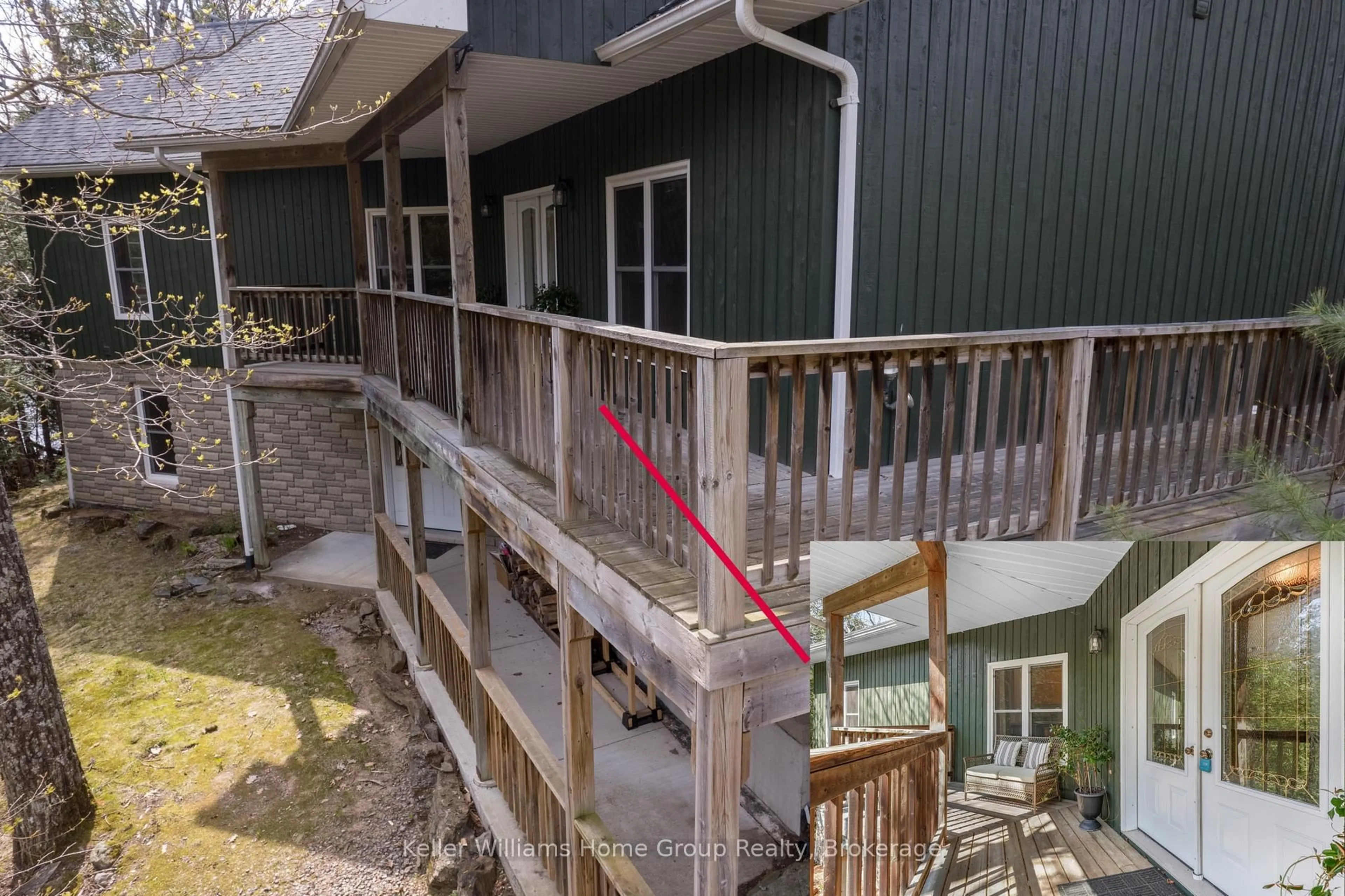 A pic from outside/outdoor area/front of a property/back of a property/a pic from drone, building for 124 NELSON Dr, Bancroft Ontario K0L 1C0