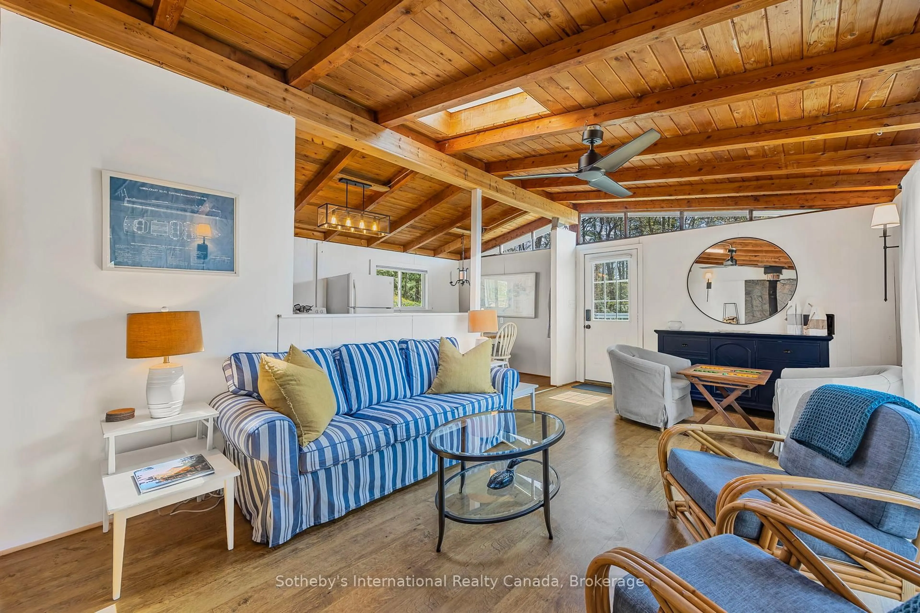 Living room with furniture, ceramic/tile floor for 1076 Bass Lake Rd #Unit #16, Muskoka Lakes Ontario P0C 1H0