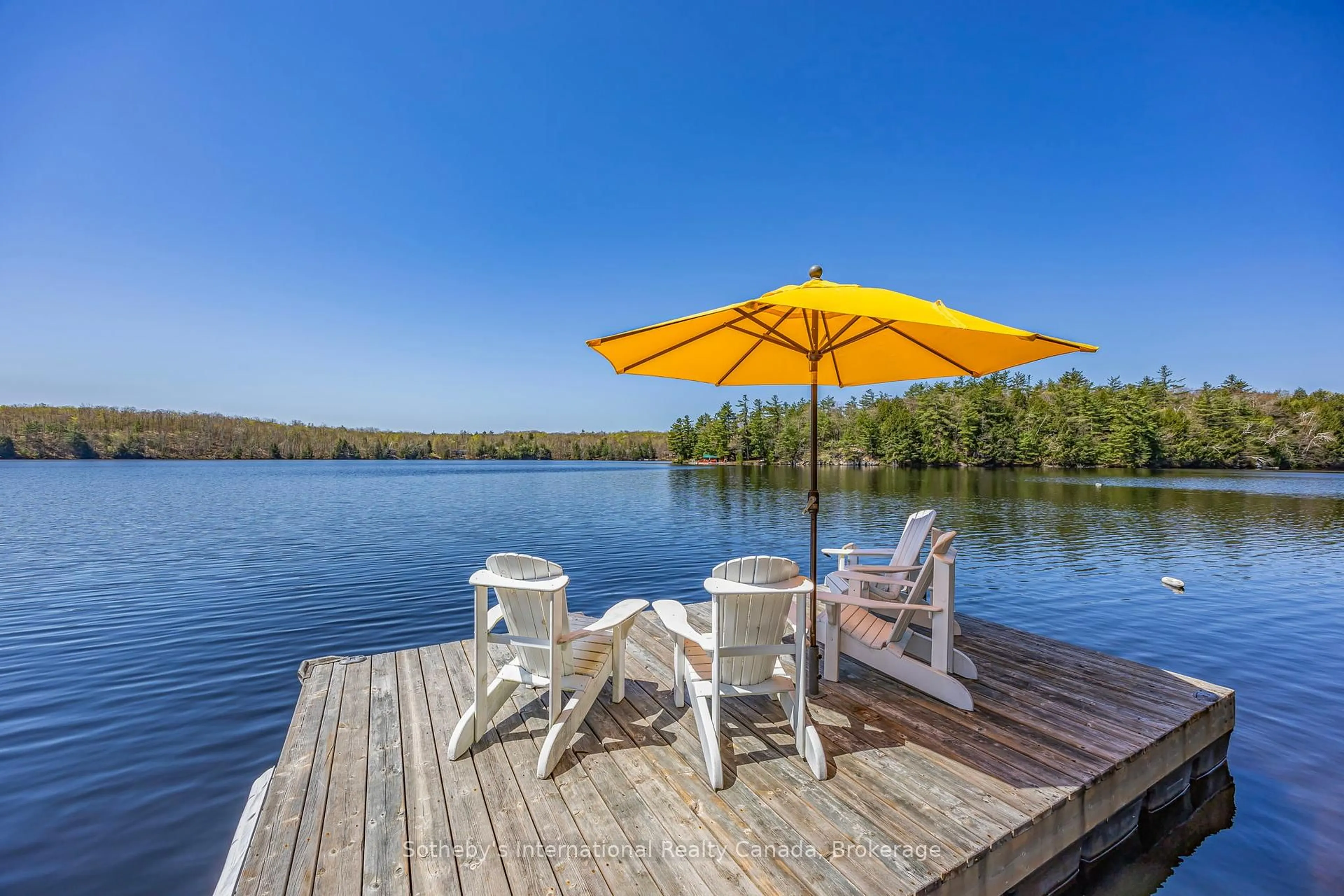 Patio, water/lake/river/ocean view for 1076 Bass Lake Rd #Unit #16, Muskoka Lakes Ontario P0C 1H0