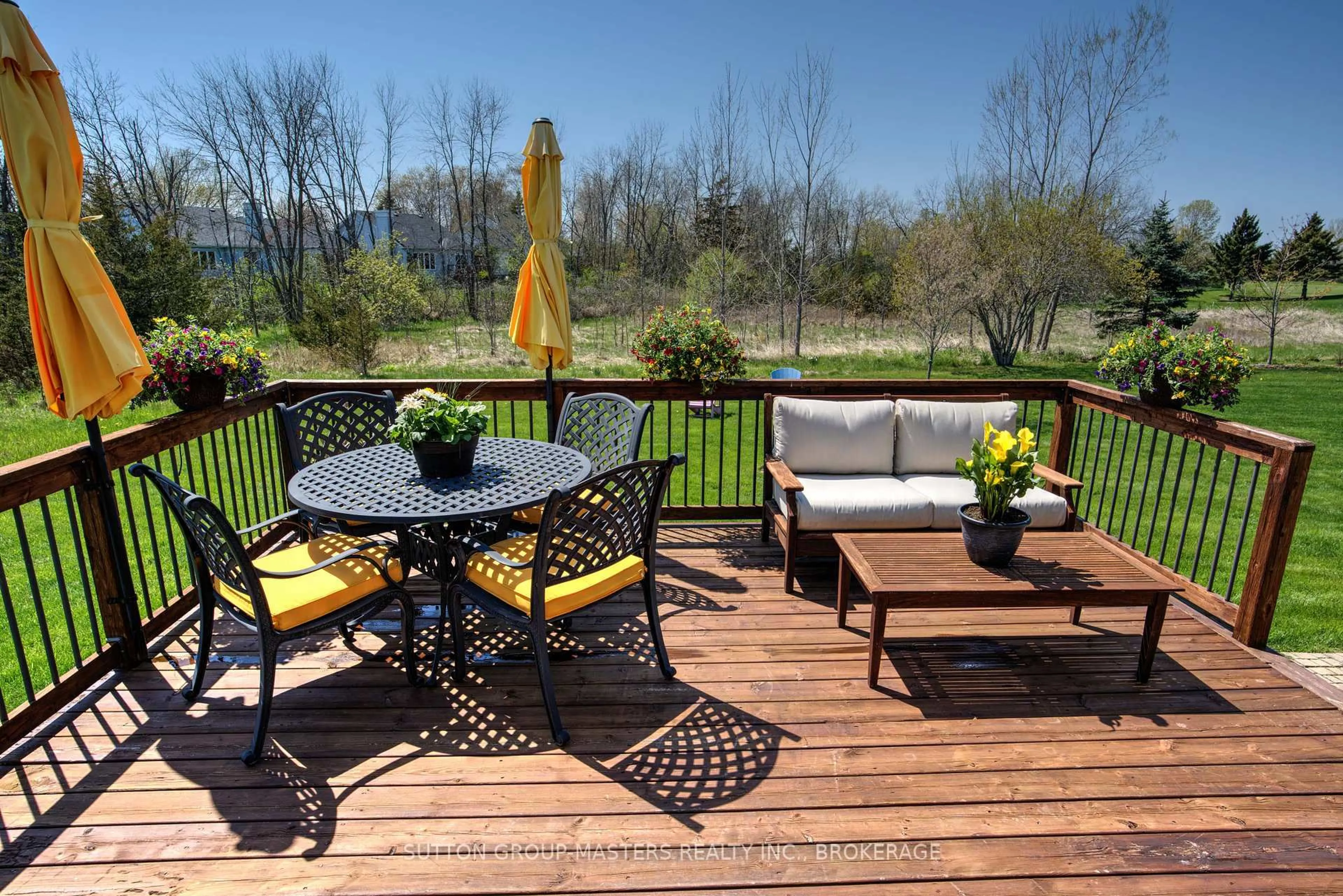 Patio, water/lake/river/ocean view for 24 Country Club Dr, Bath Ontario K0H 1G0