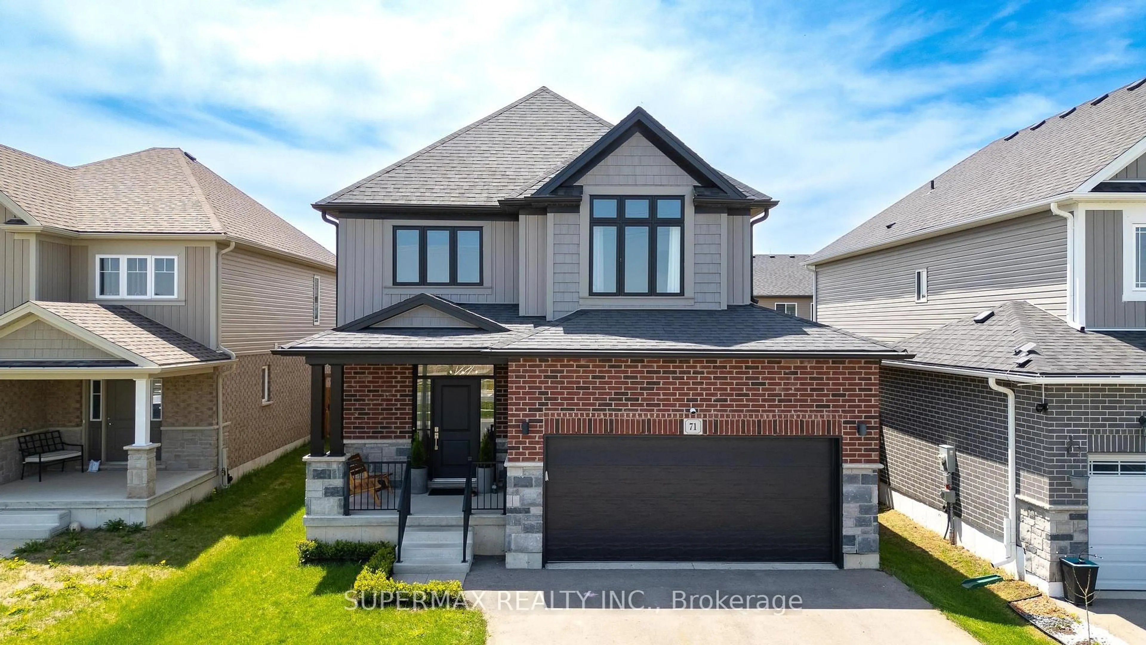 Home with brick exterior material, street for 71 Butler Cove Rd, Stratford Ontario N5A 0J6