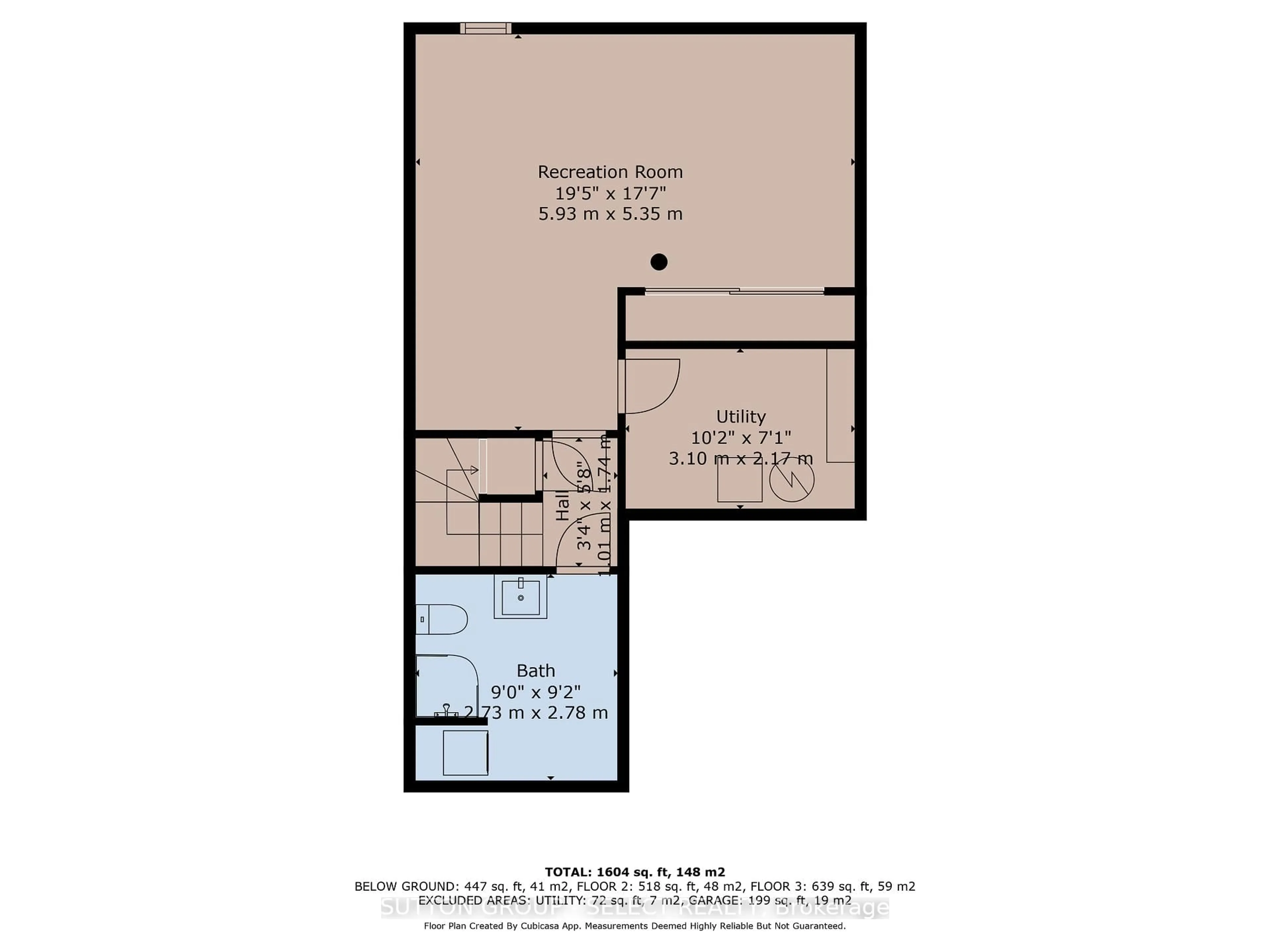 Floor plan for 590 Millbank Dr #96, London South Ontario N6E 2H2
