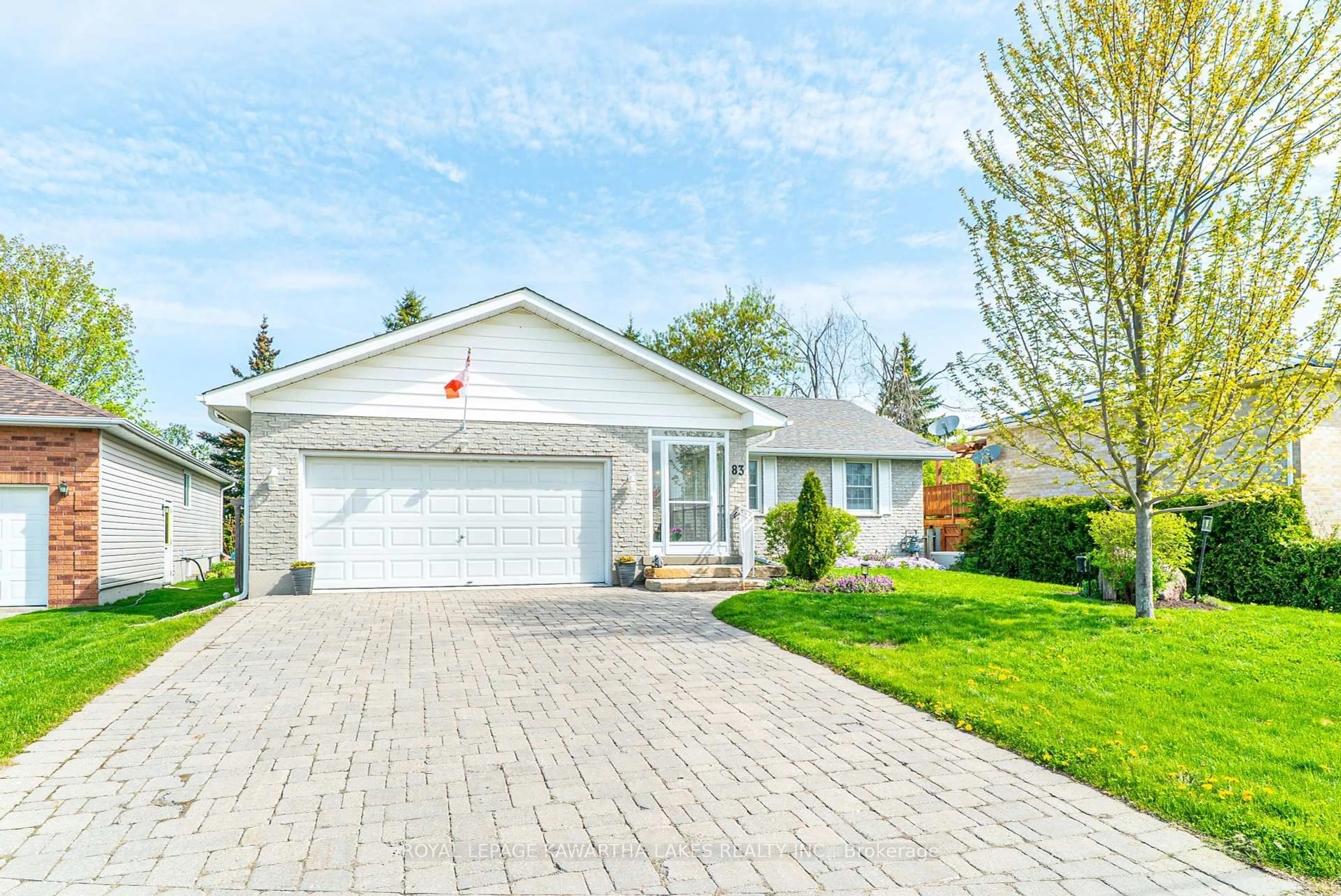 Home with vinyl exterior material, street for 83 Lori Blvd, Kawartha Lakes Ontario K9V 6V7