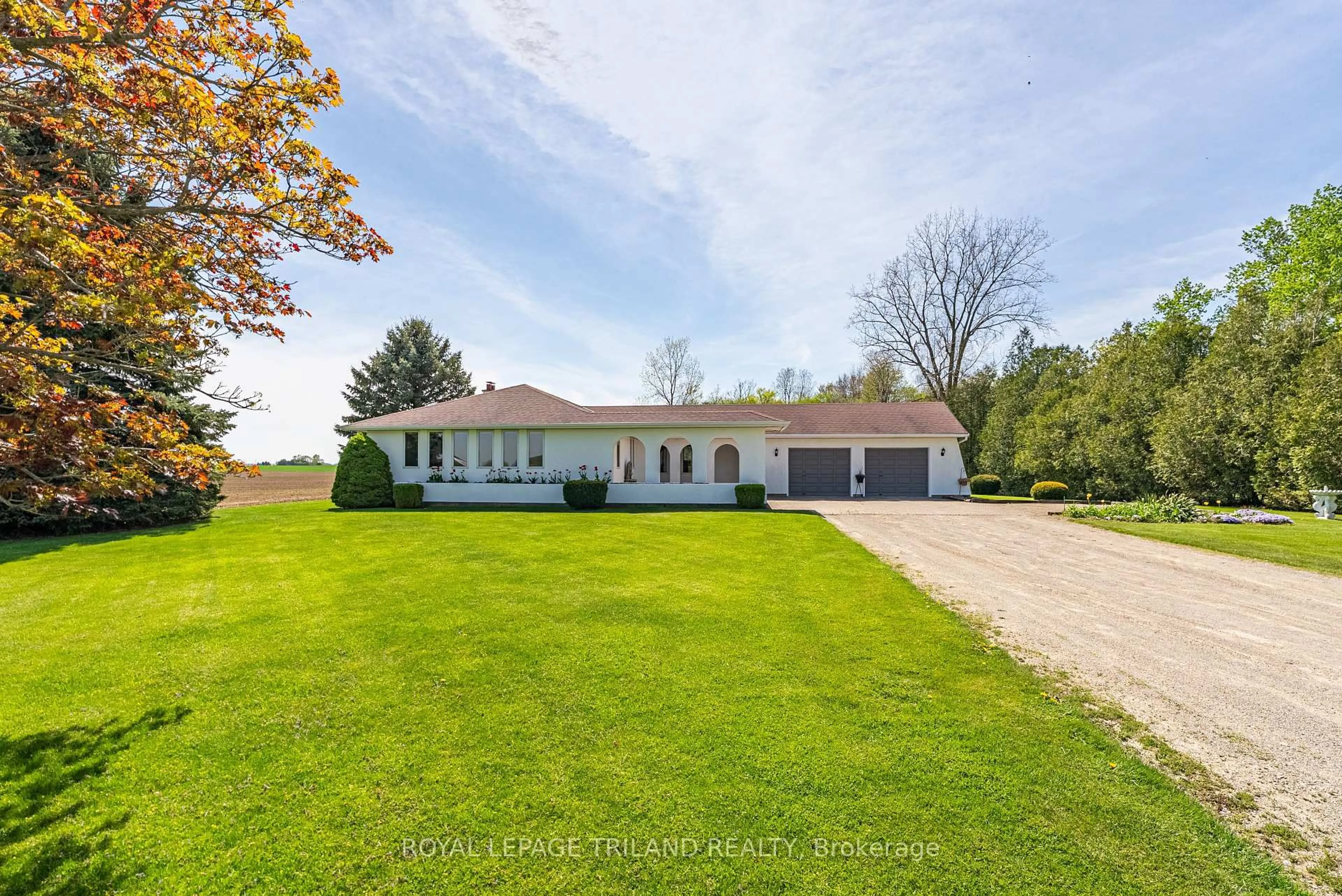 A pic from outside/outdoor area/front of a property/back of a property/a pic from drone, street for 15295 Dorchester Rd, Malahide Ontario N0L 1B0