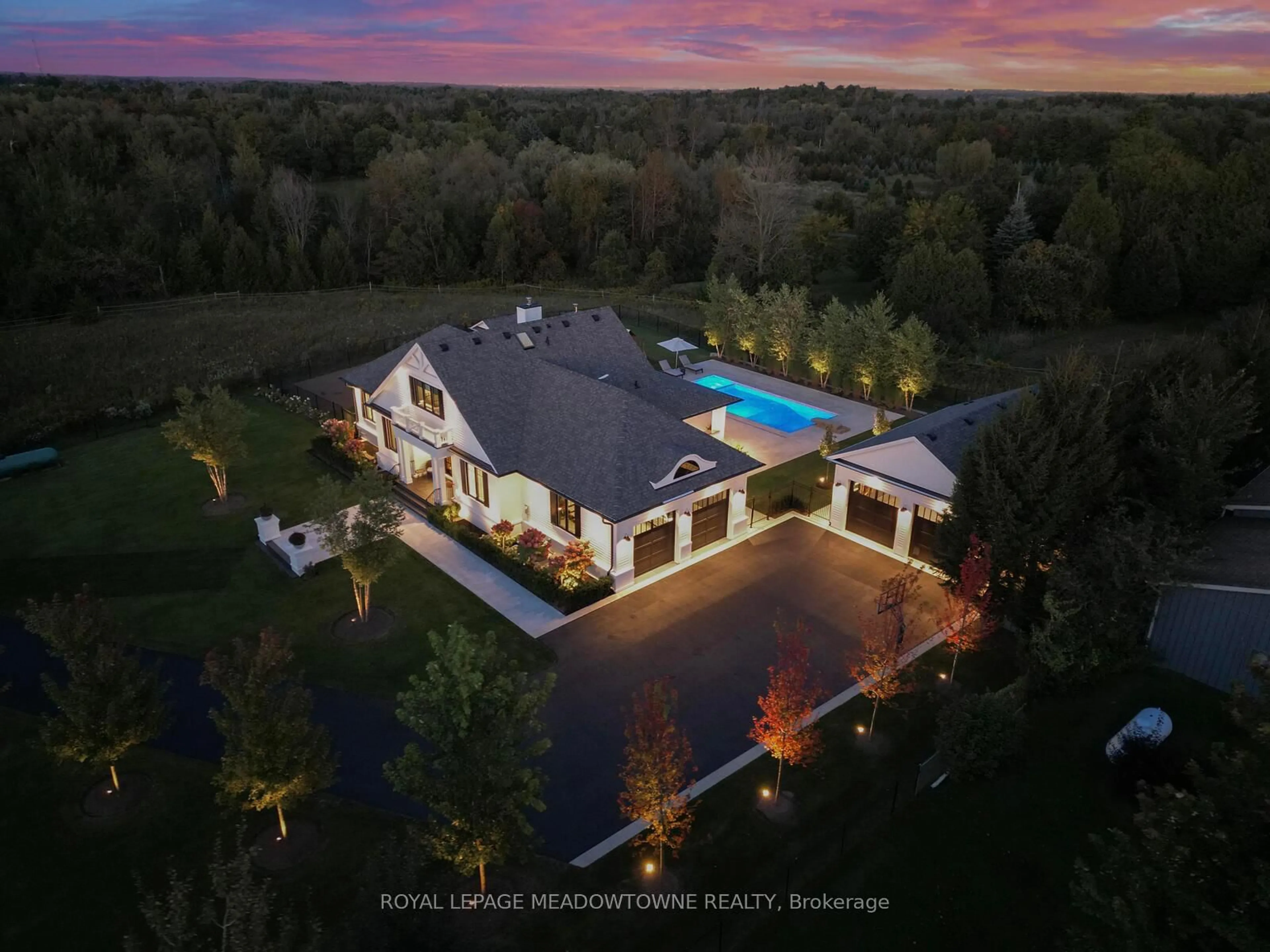 A pic from outside/outdoor area/front of a property/back of a property/a pic from drone, mountain view for 9275 Wellington Rd 50 N/A, Erin Ontario L7J 2L8
