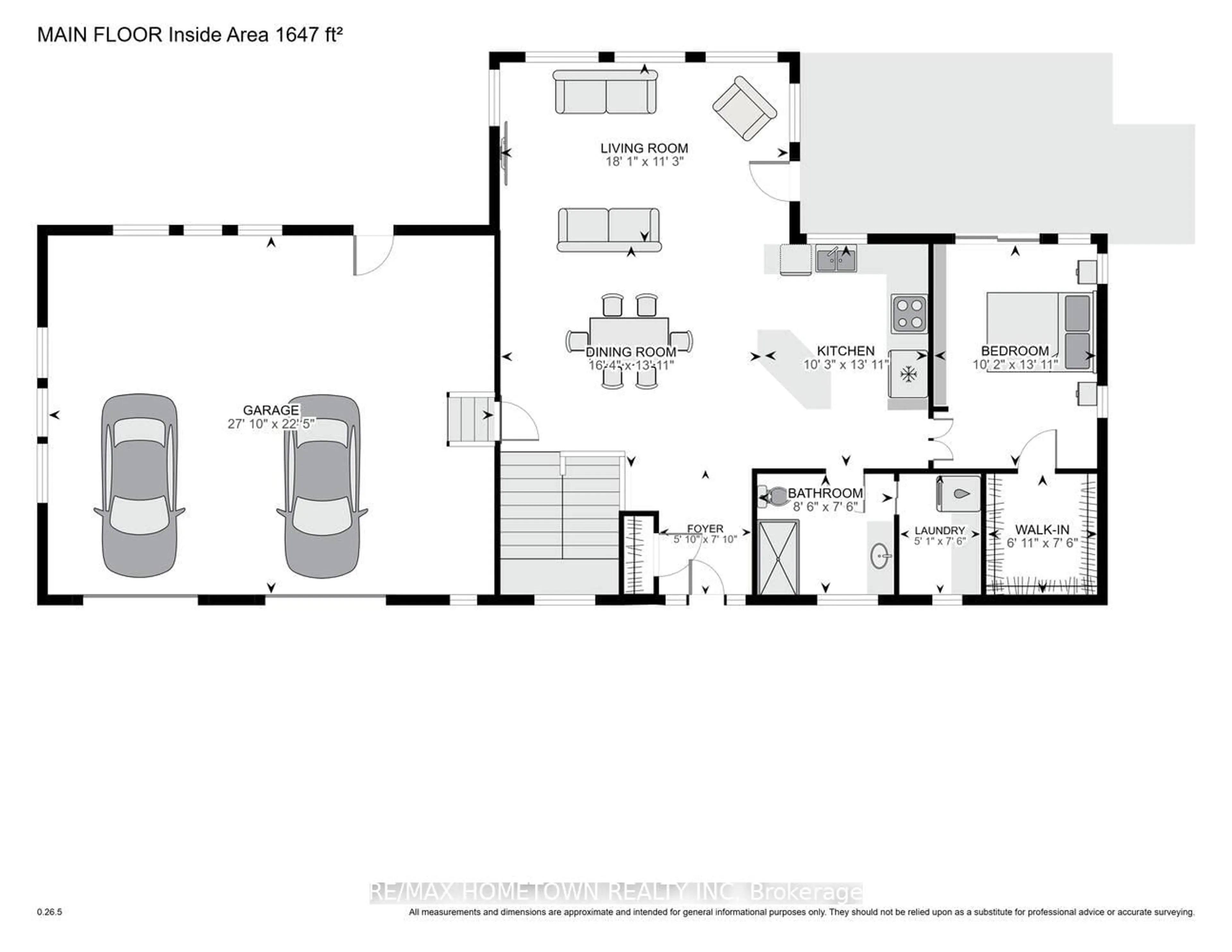 Floor plan for 1435 County Road 2 Rd, Augusta Ontario K0E 1T0