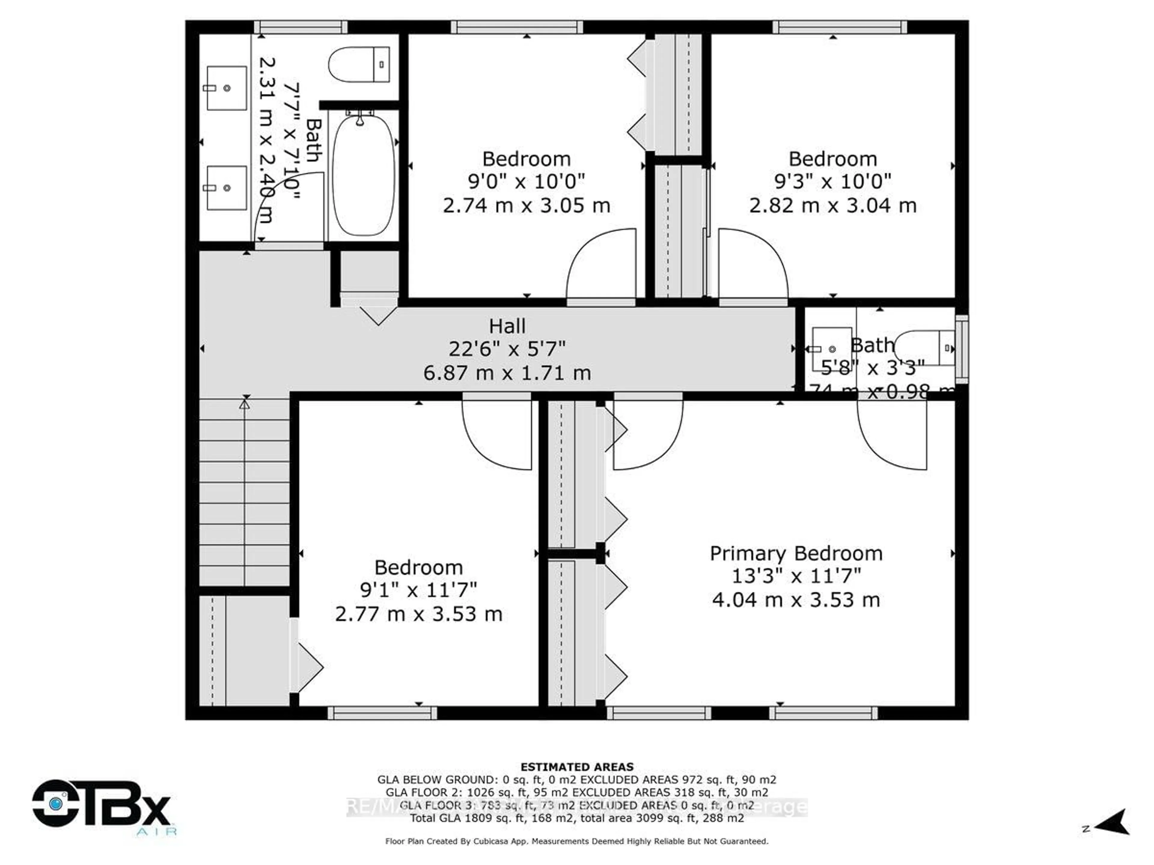 Floor plan for 32 Highland Park Dr, Hamilton Ontario L9H 6G6
