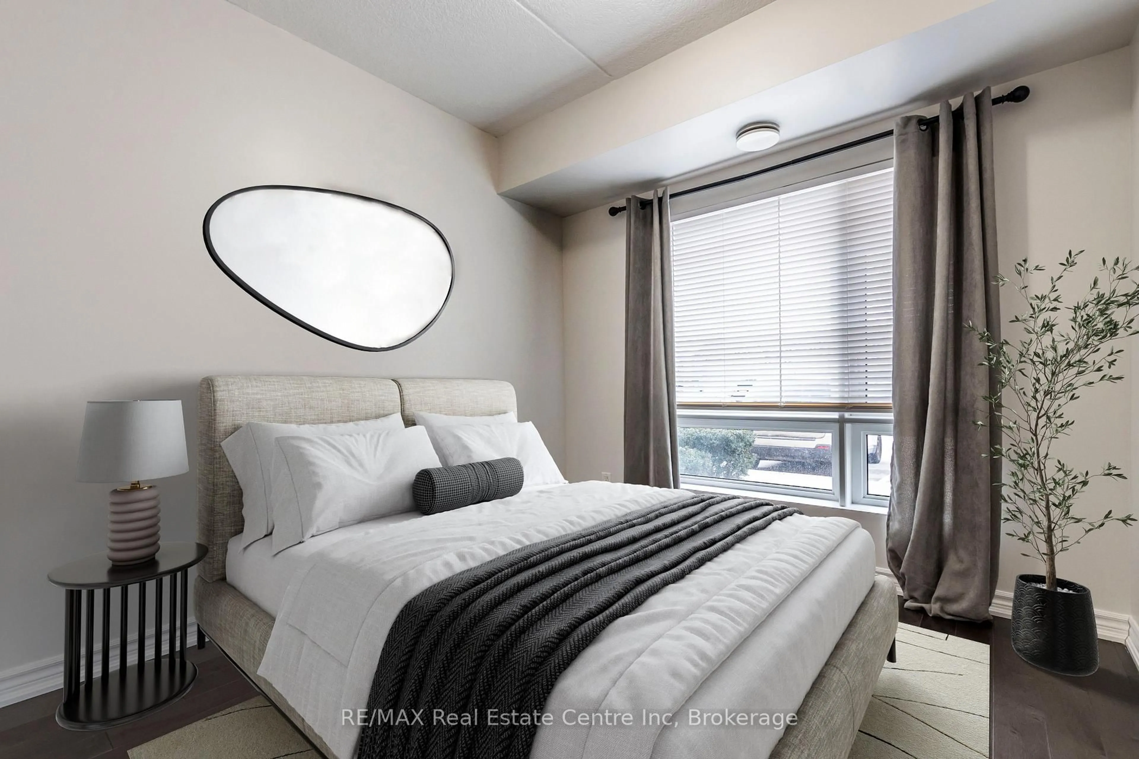 Bedroom with bed, unknown for 103 Westminster Cres #113, Centre Wellington Ontario N1M 0C6
