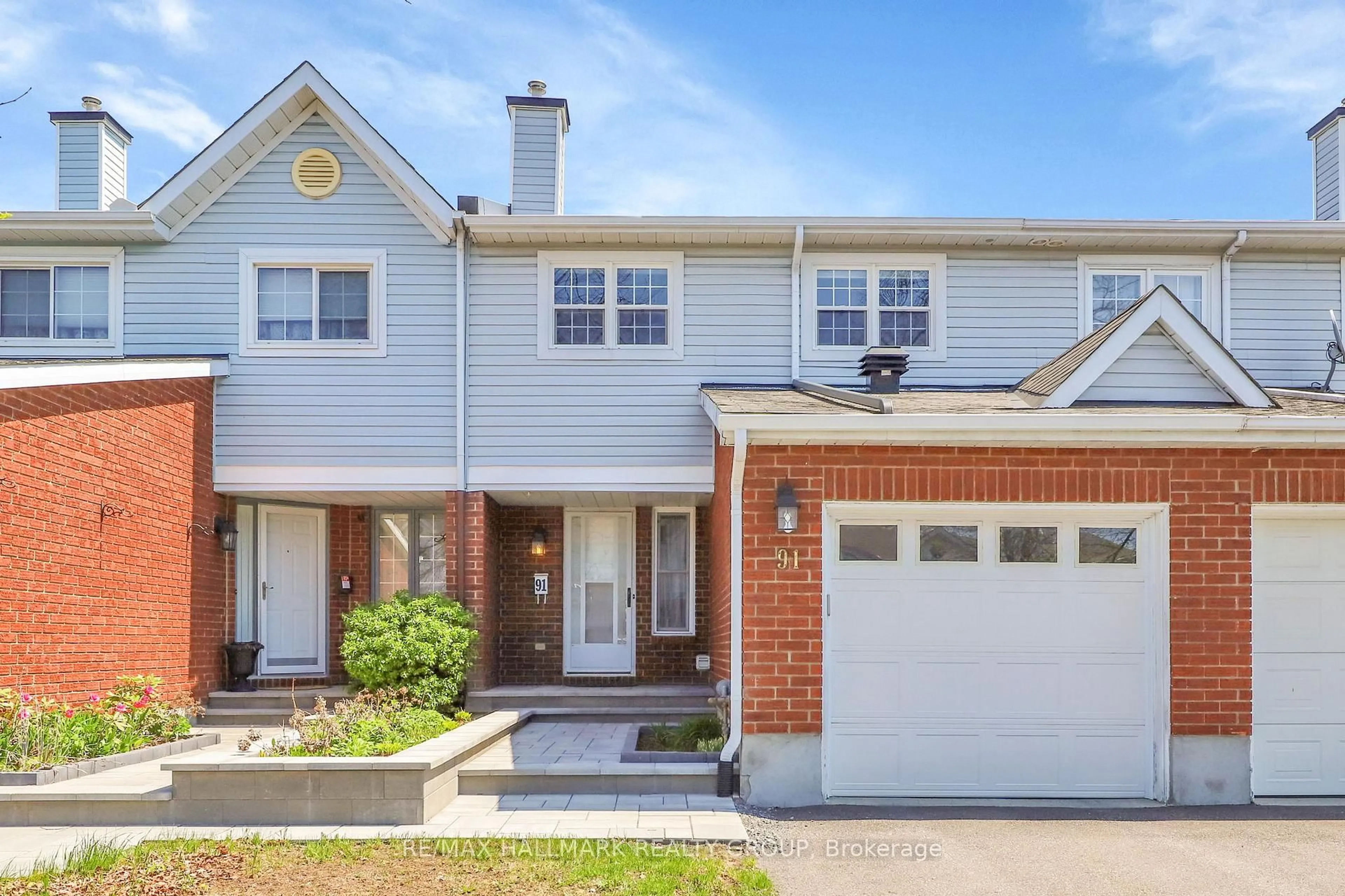 Home with brick exterior material, street for 91 Langstrom Cres, Ottawa Ontario K1G 5J6