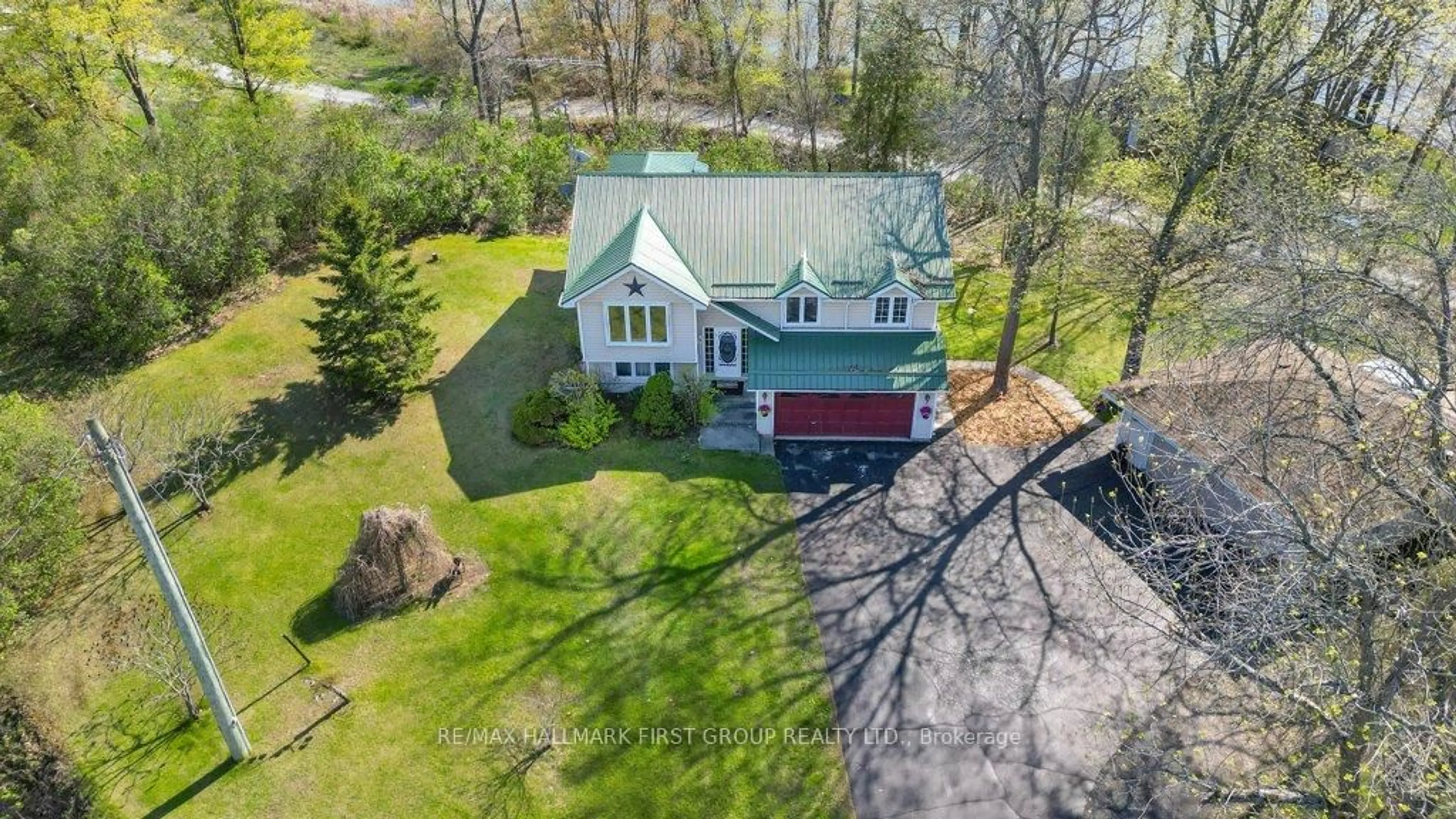A pic from outside/outdoor area/front of a property/back of a property/a pic from drone, unknown for 13239 Highway 62 N/A, Madoc Ontario K0K 2K0