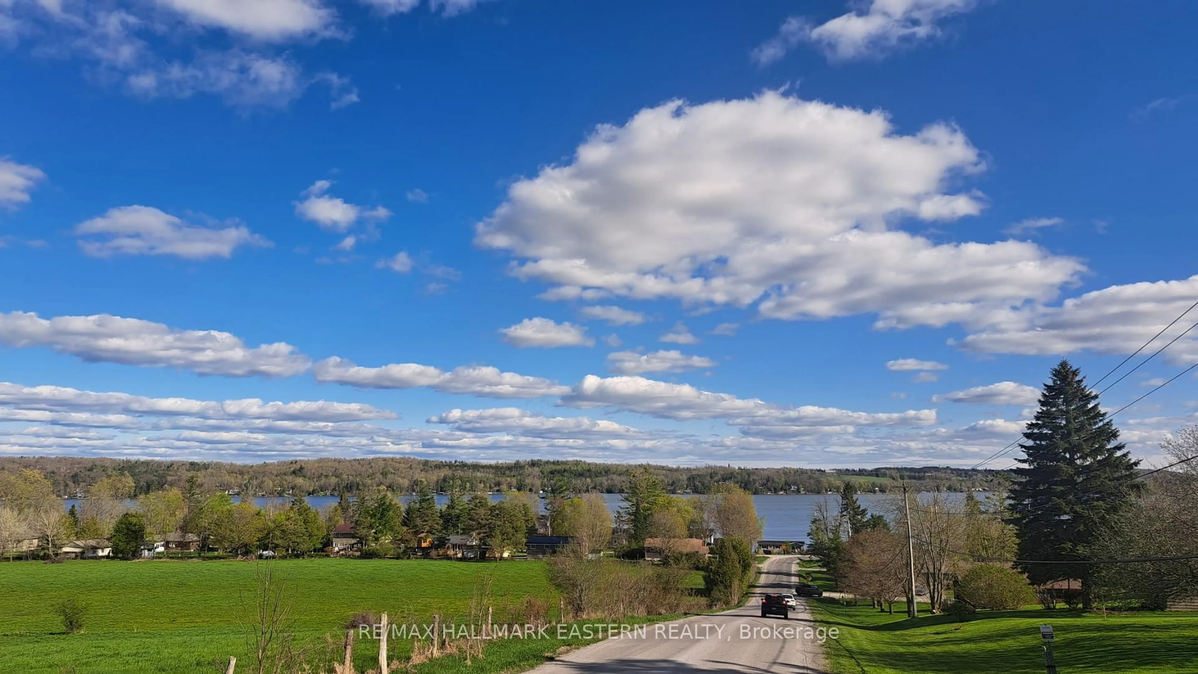 A pic from outside/outdoor area/front of a property/back of a property/a pic from drone, water/lake/river/ocean view for 352 Peregrine Rd, Selwyn Ontario K9J 6X2