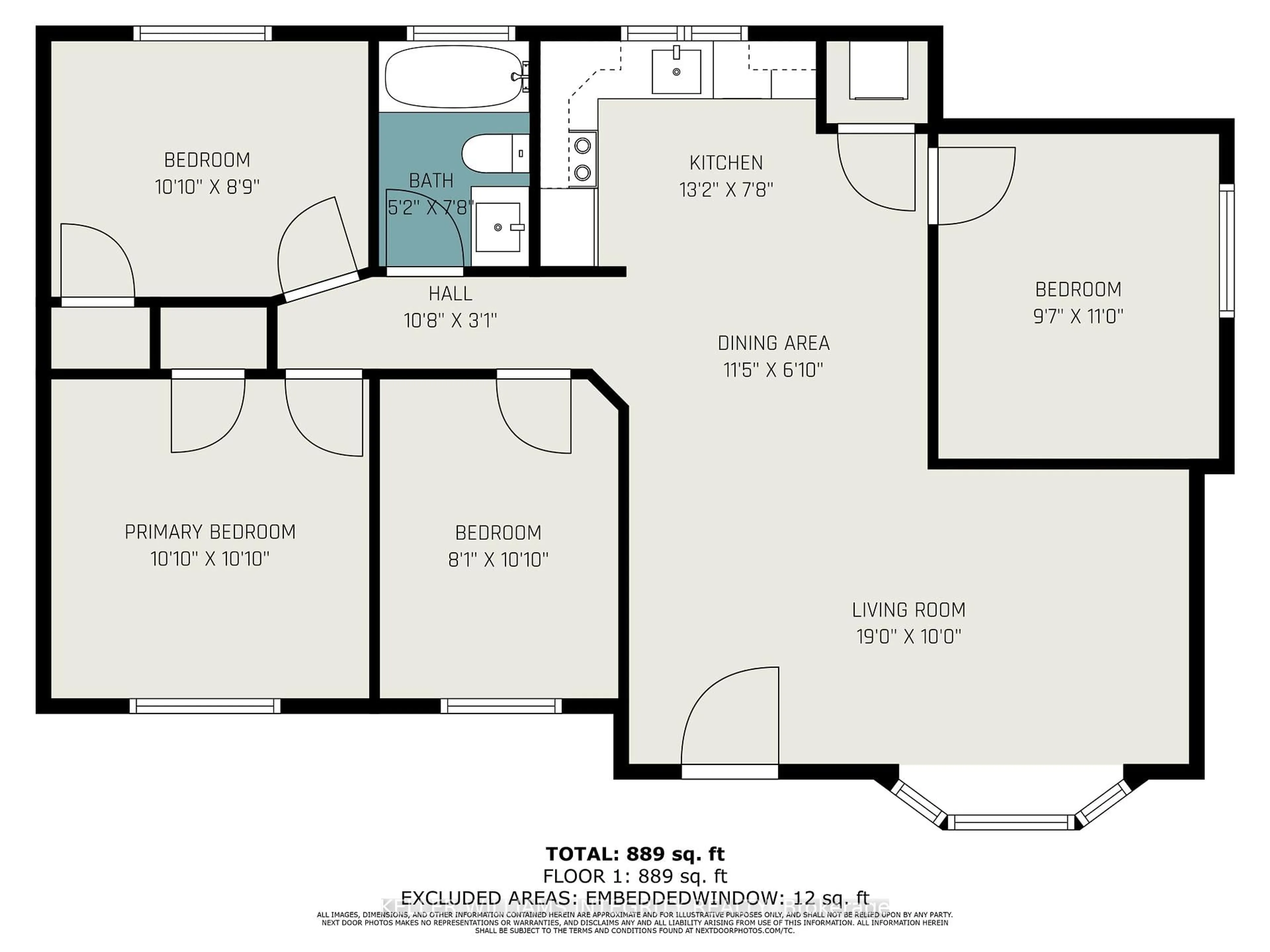 Floor plan for 50 Epworth Ave, Ottawa Ontario K2G 2L7