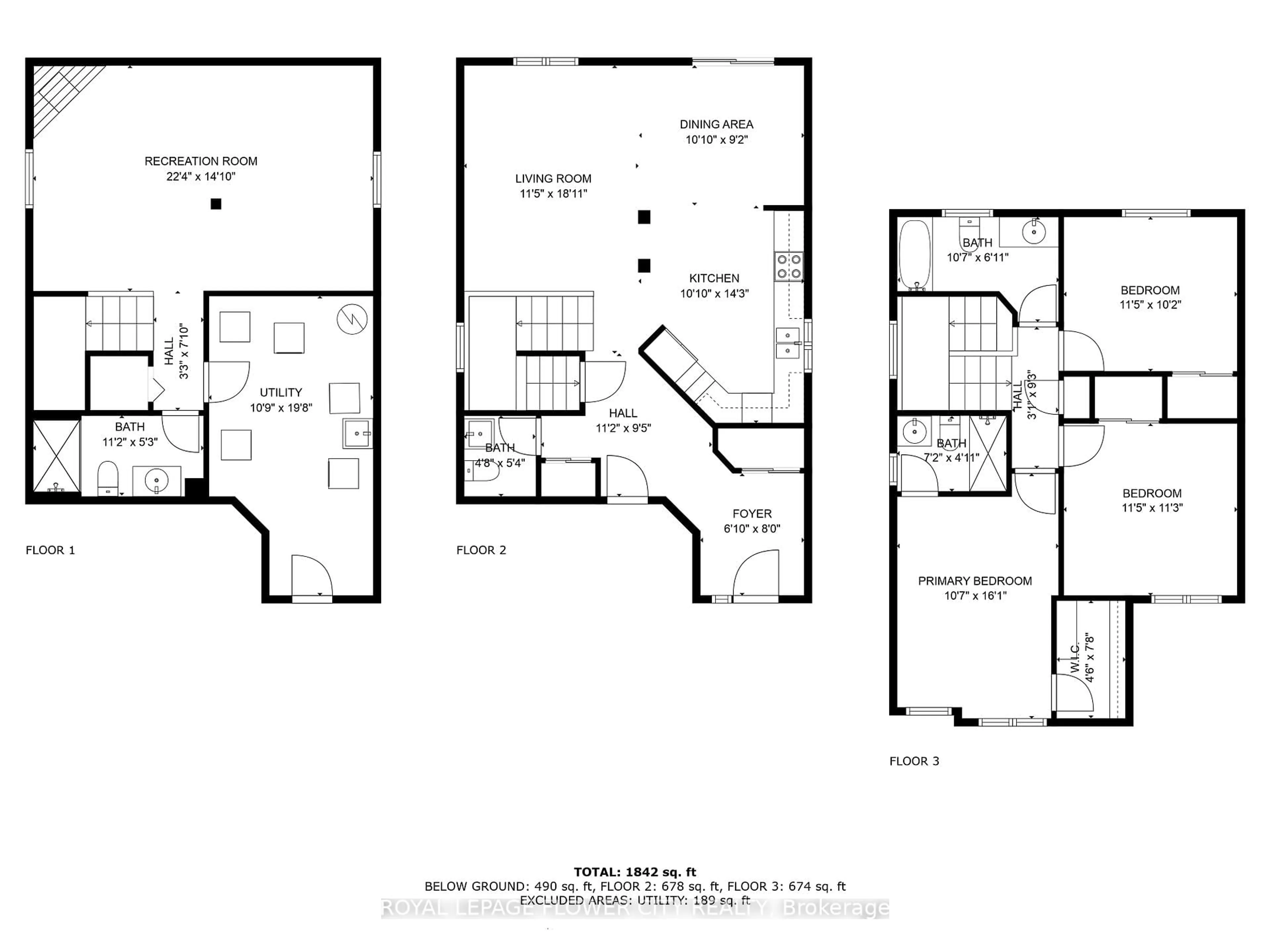 Floor plan for 369 Thomas Slee Dr, Kitchener Ontario N2P 2X5