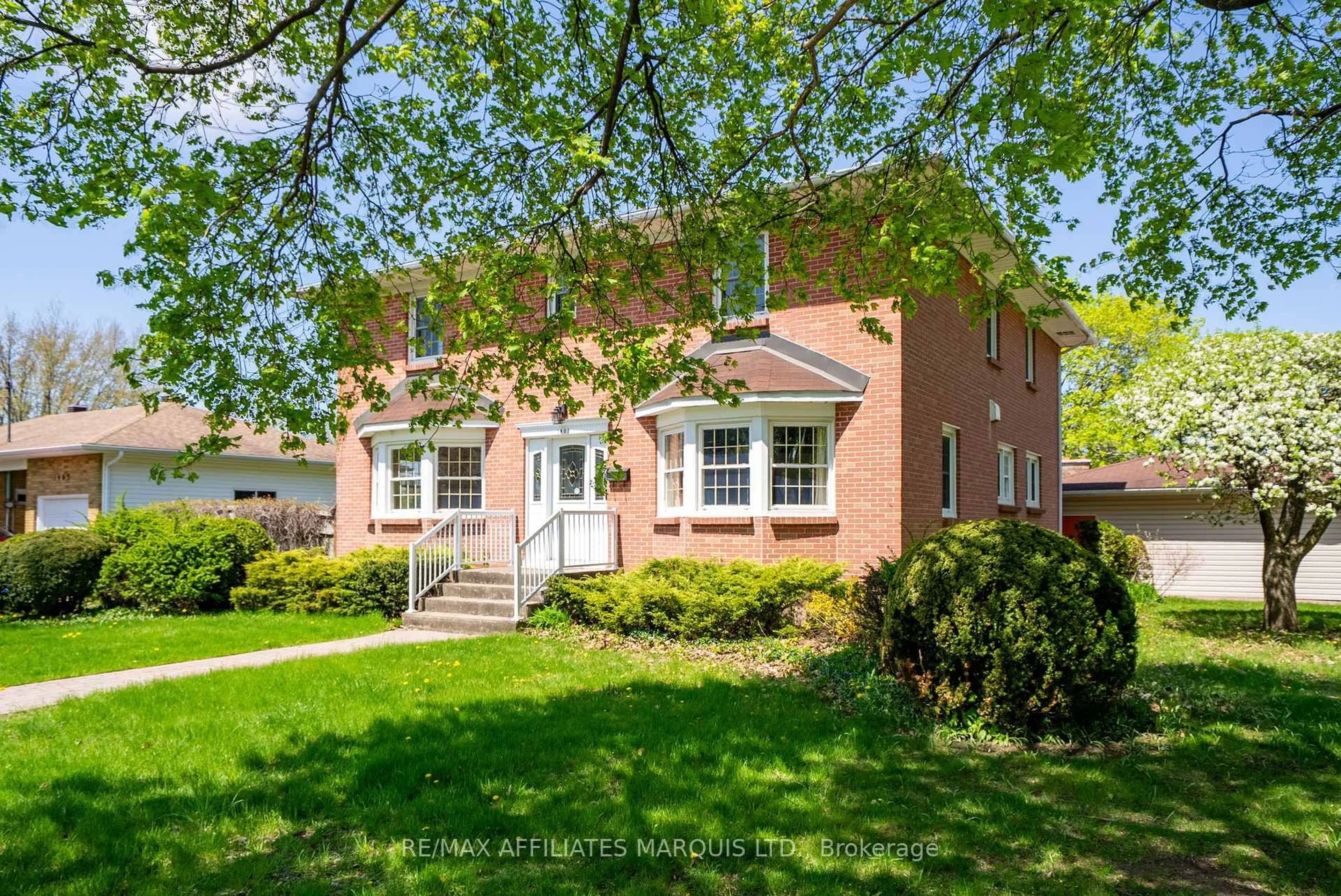 Home with brick exterior material, street for 1403 Jane St, Cornwall Ontario K6J 1X4