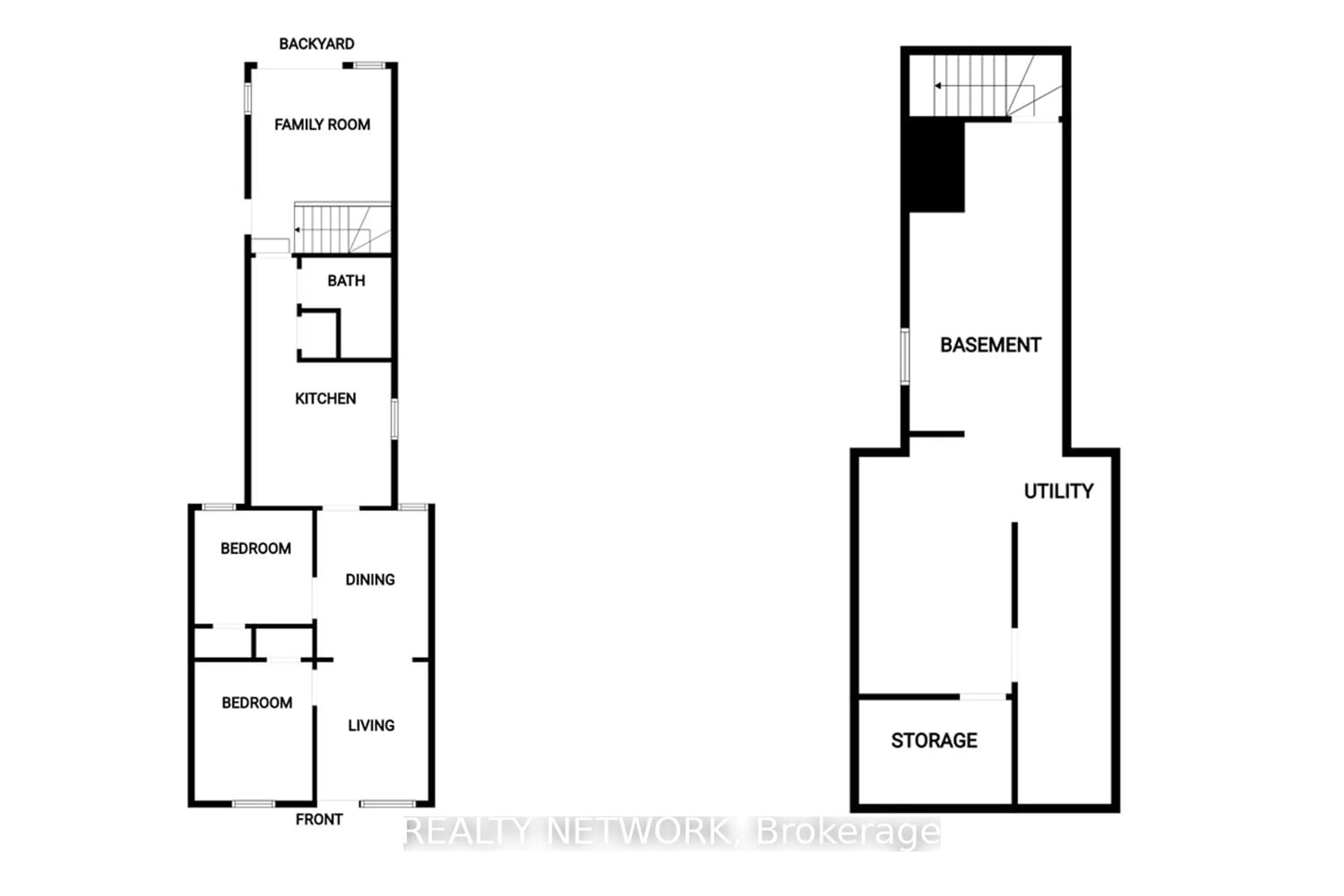 Floor plan for 99 Steven St, Hamilton Ontario L8L 5N7