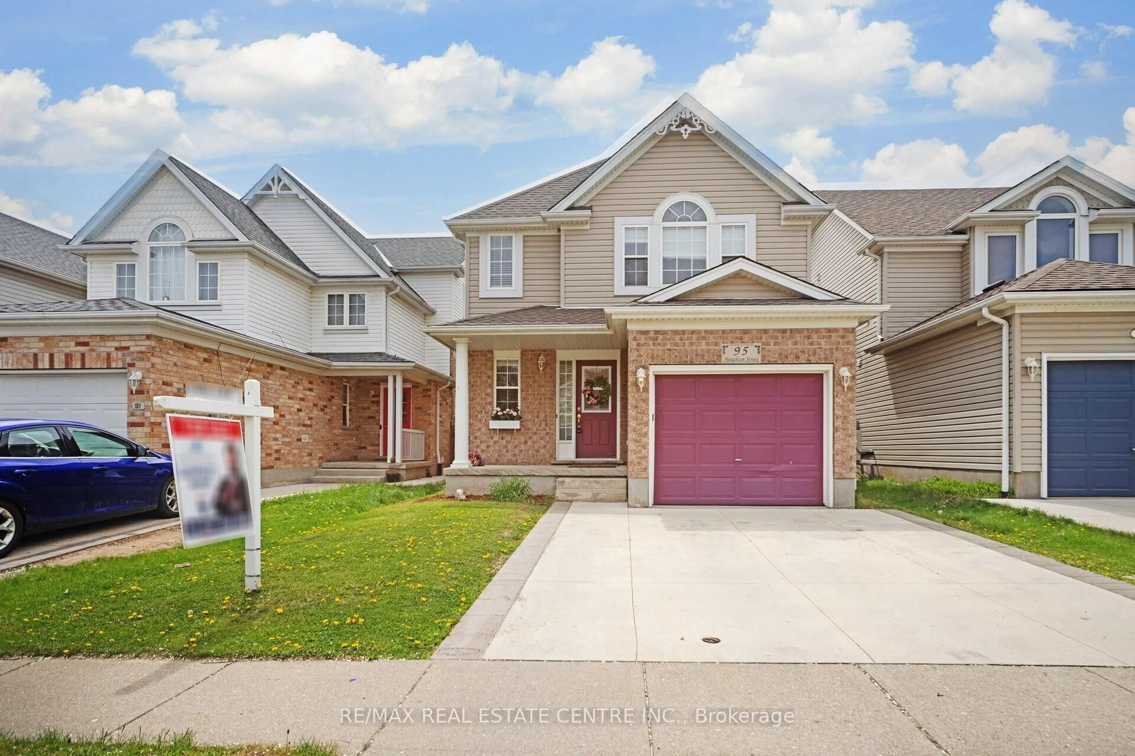 Home with brick exterior material, street for 95 HOUGHTON St, Cambridge Ontario N3C 4L2