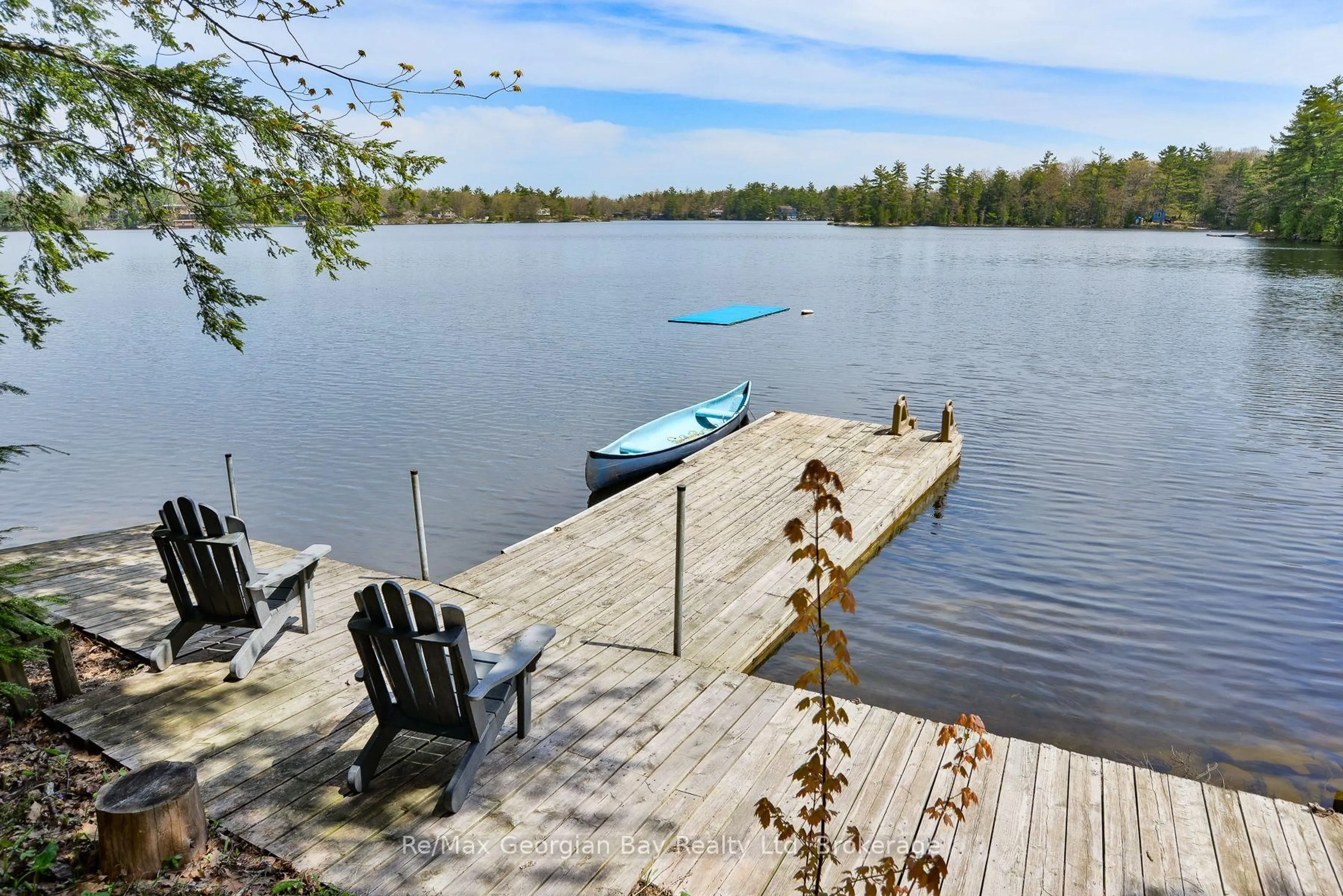 Patio, water/lake/river/ocean view for 214 TRANS CANADA BAY Rd, Georgian Bay Ontario L0K 1S0