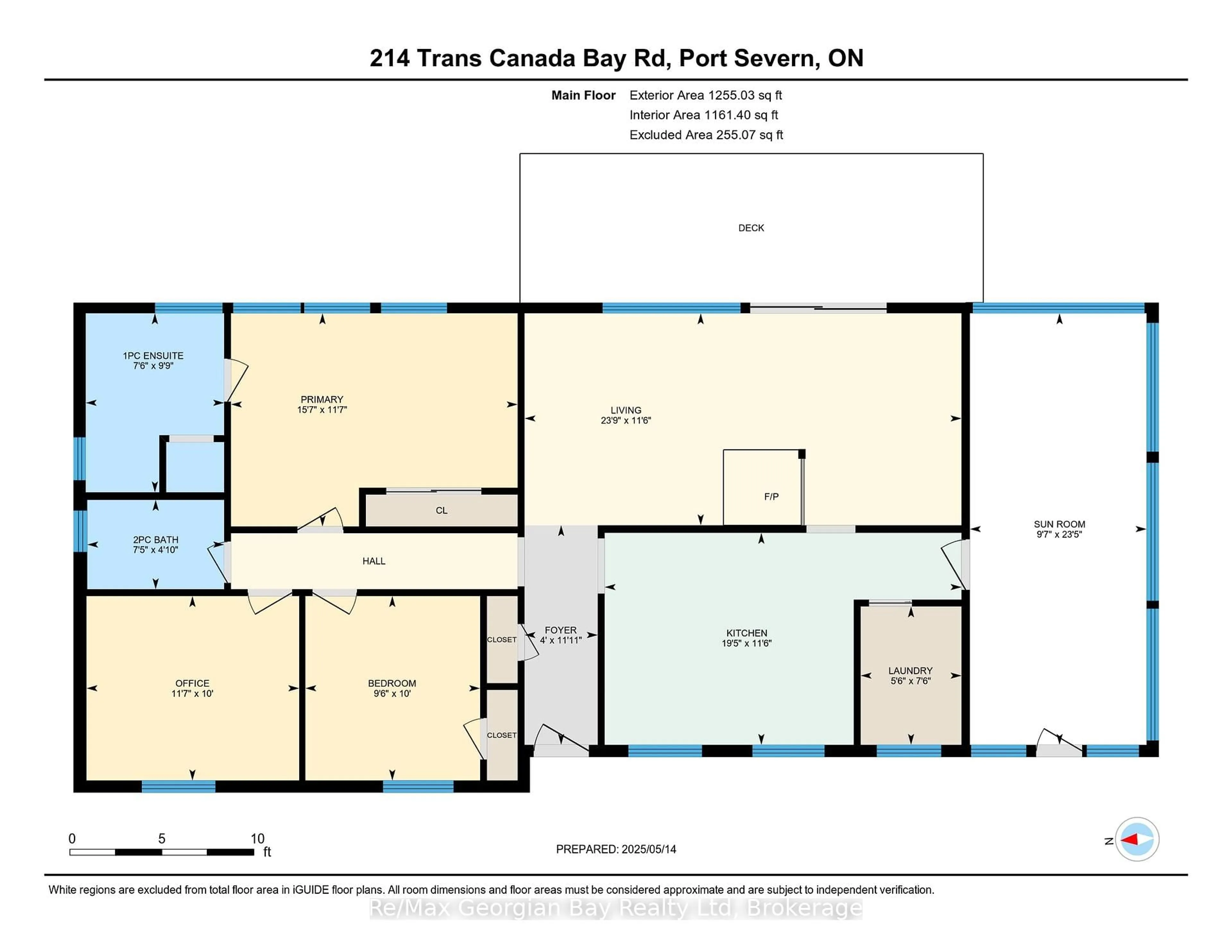 Floor plan for 214 TRANS CANADA BAY Rd, Georgian Bay Ontario L0K 1S0