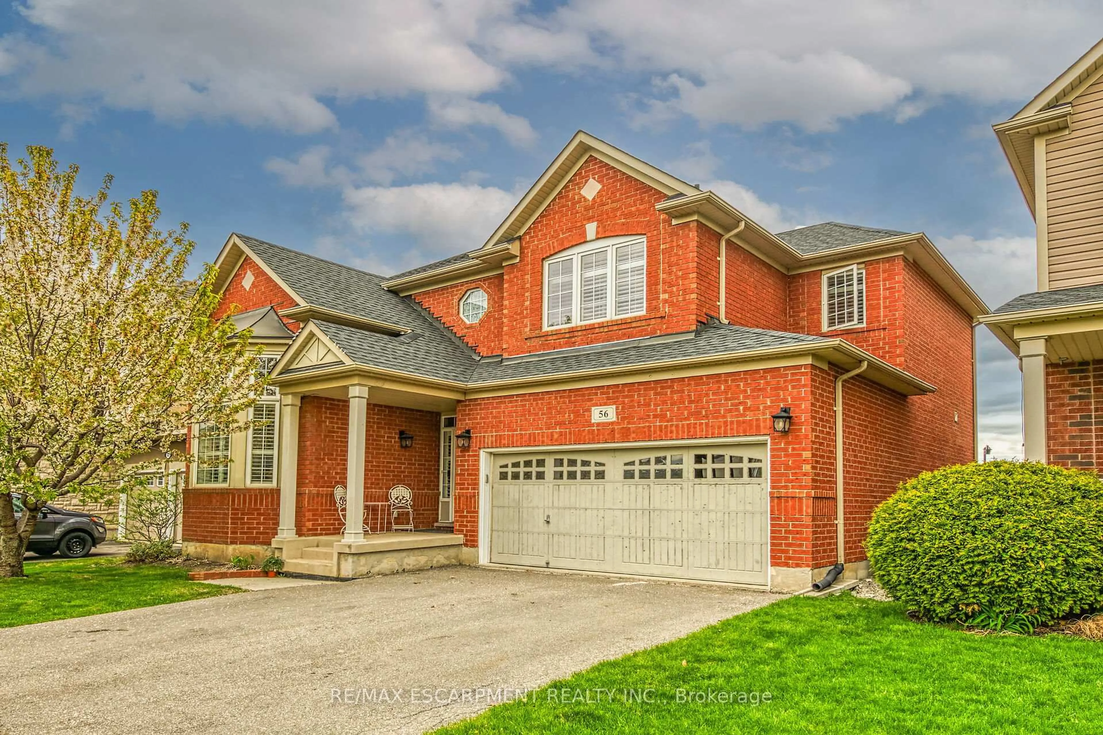 Home with brick exterior material, street for 56 Nanaimo Cres, Hamilton Ontario L8E 0C9