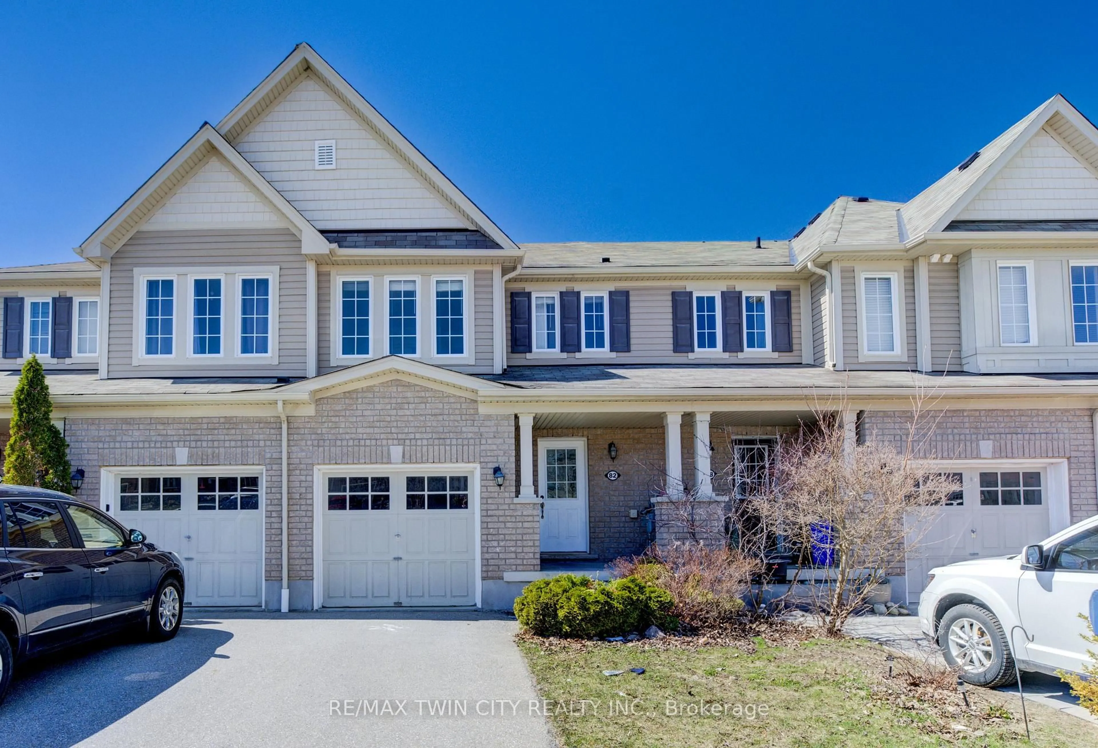 Home with vinyl exterior material, street for 82 Trowbridge St, Woolwich Ontario N0B 1M0