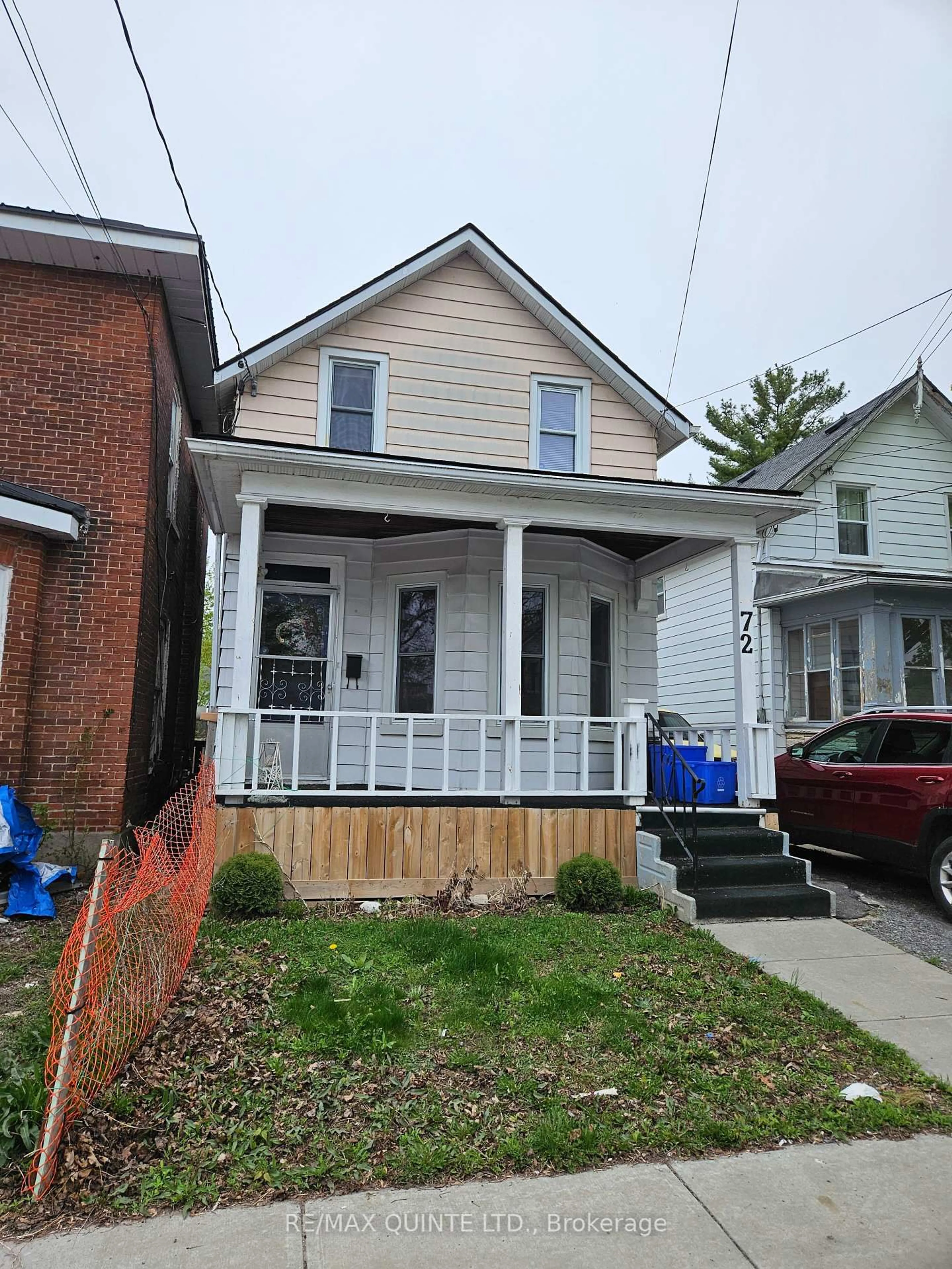 Home with brick exterior material, street for 72 Cedar St, Belleville Ontario K8P 3M1