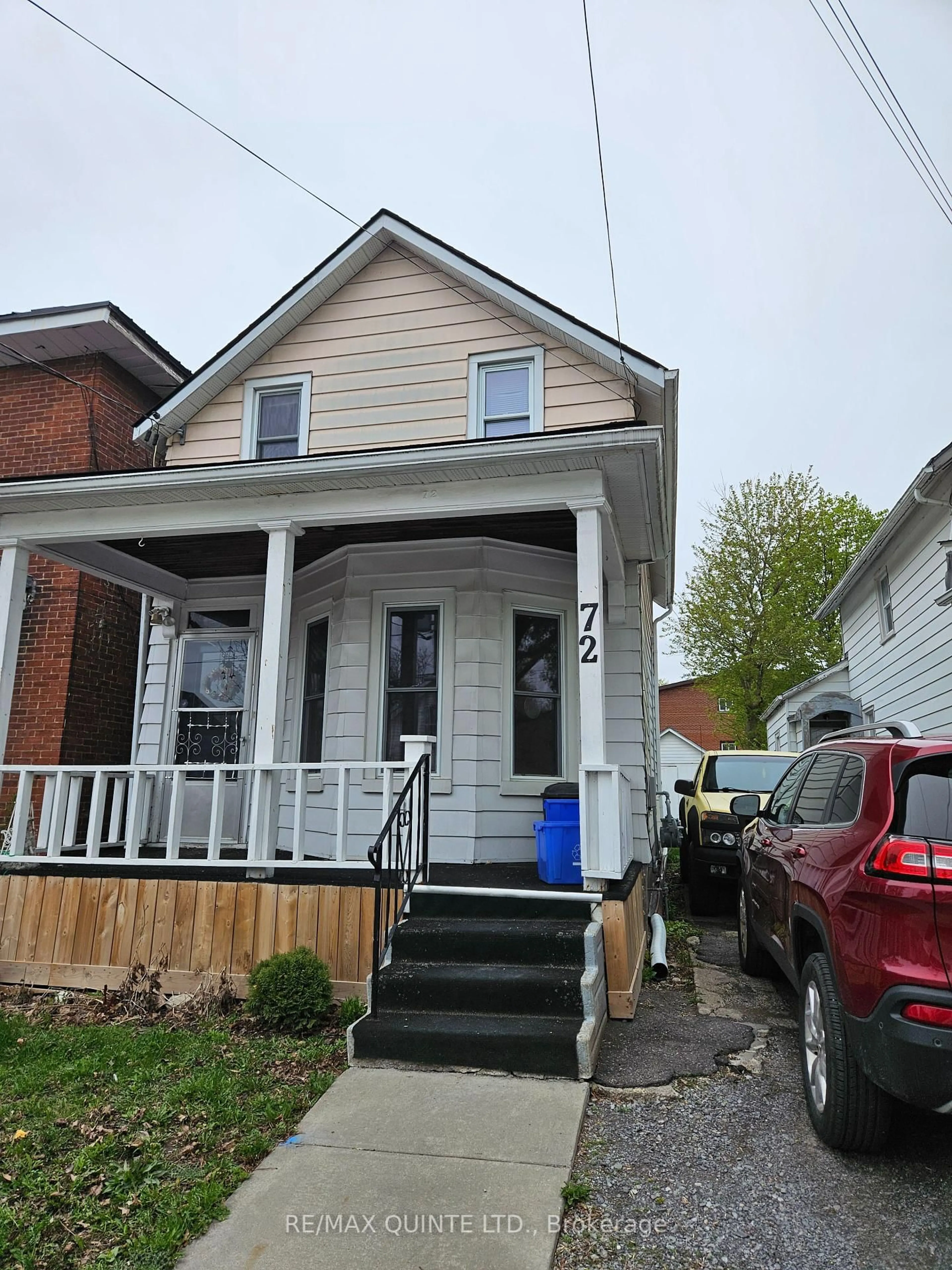 Home with brick exterior material, street for 72 Cedar St, Belleville Ontario K8P 3M1