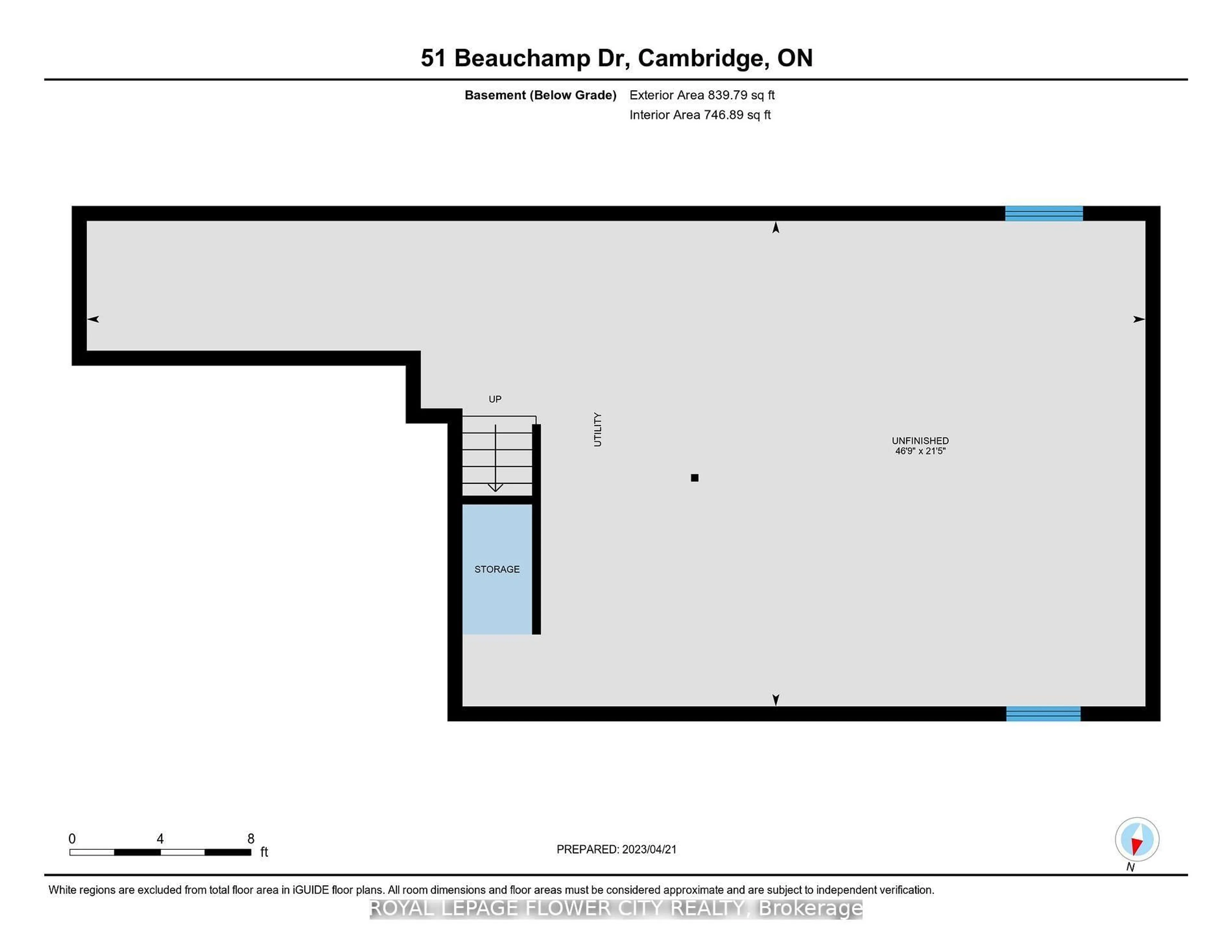 Floor plan for 51 Beauchamp Dr, Cambridge Ontario N1S 0A2