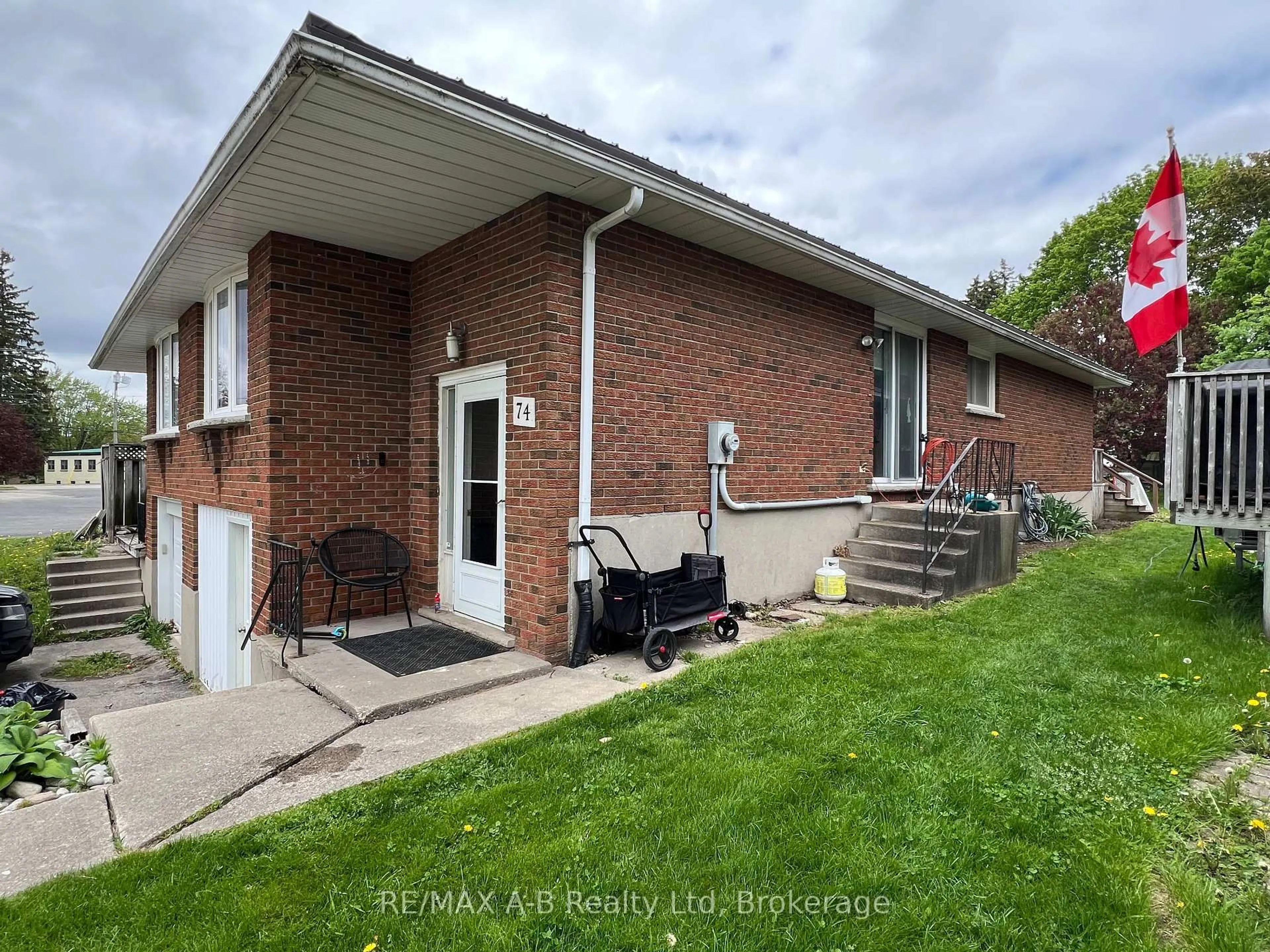 Home with brick exterior material, street for 74 Adam St, East Zorra-Tavistock Ontario N0B 2R0