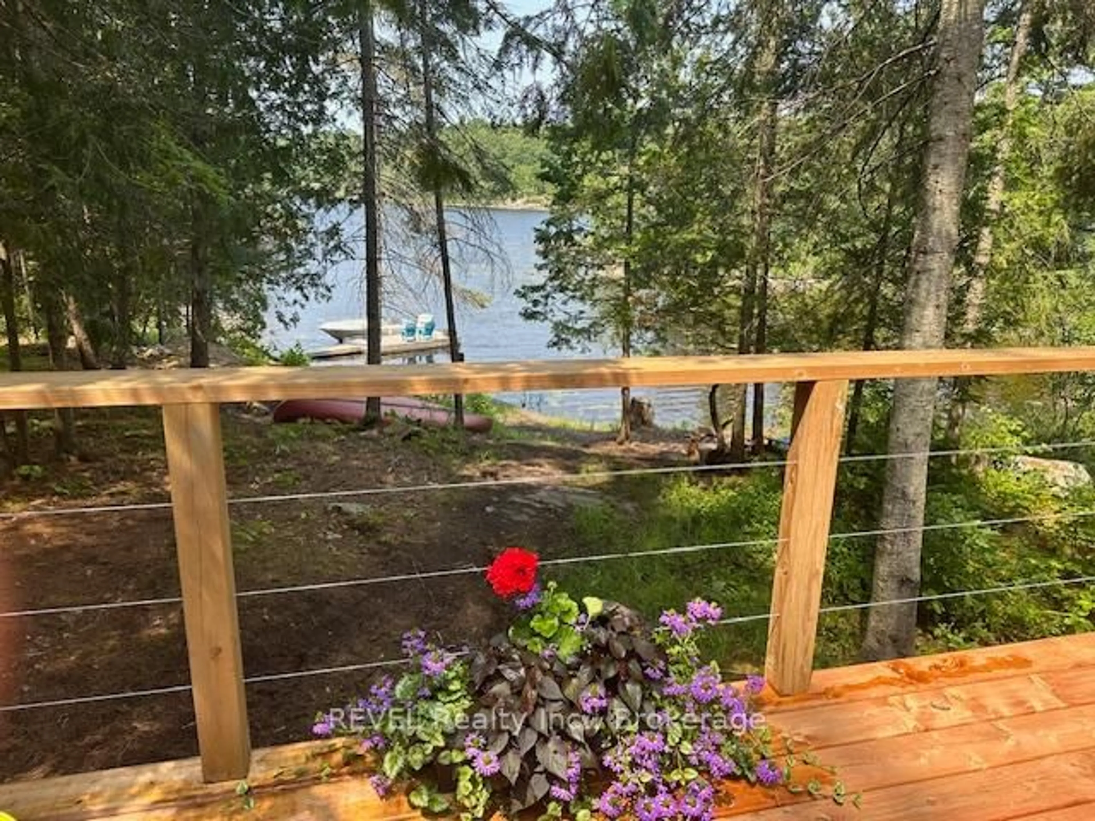 Patio, water/lake/river/ocean view for 1234 WA PICKEREL RIVER N/A, Parry Sound Remote Area Ontario P0G 1J0