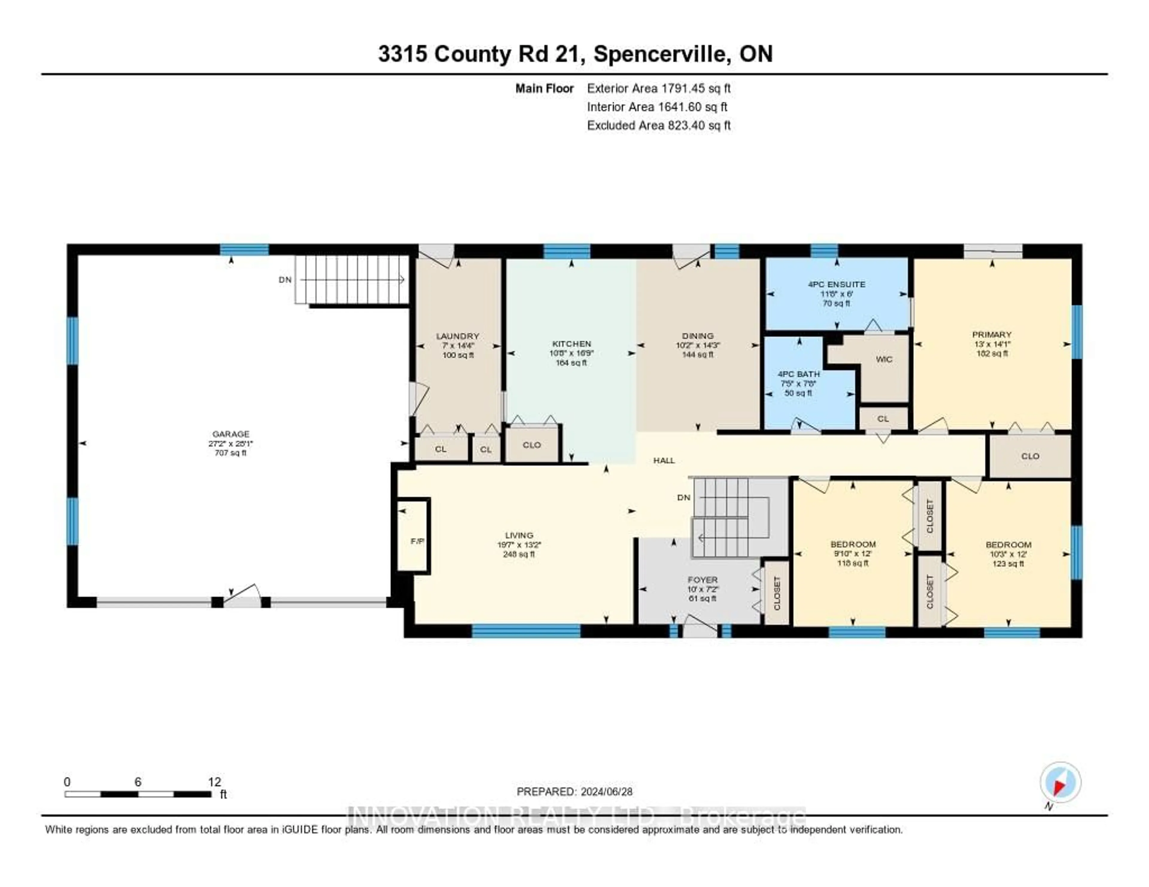 Floor plan for 3315 County 21 Rd, Edwardsburgh/Cardinal Ontario K0E 1X0