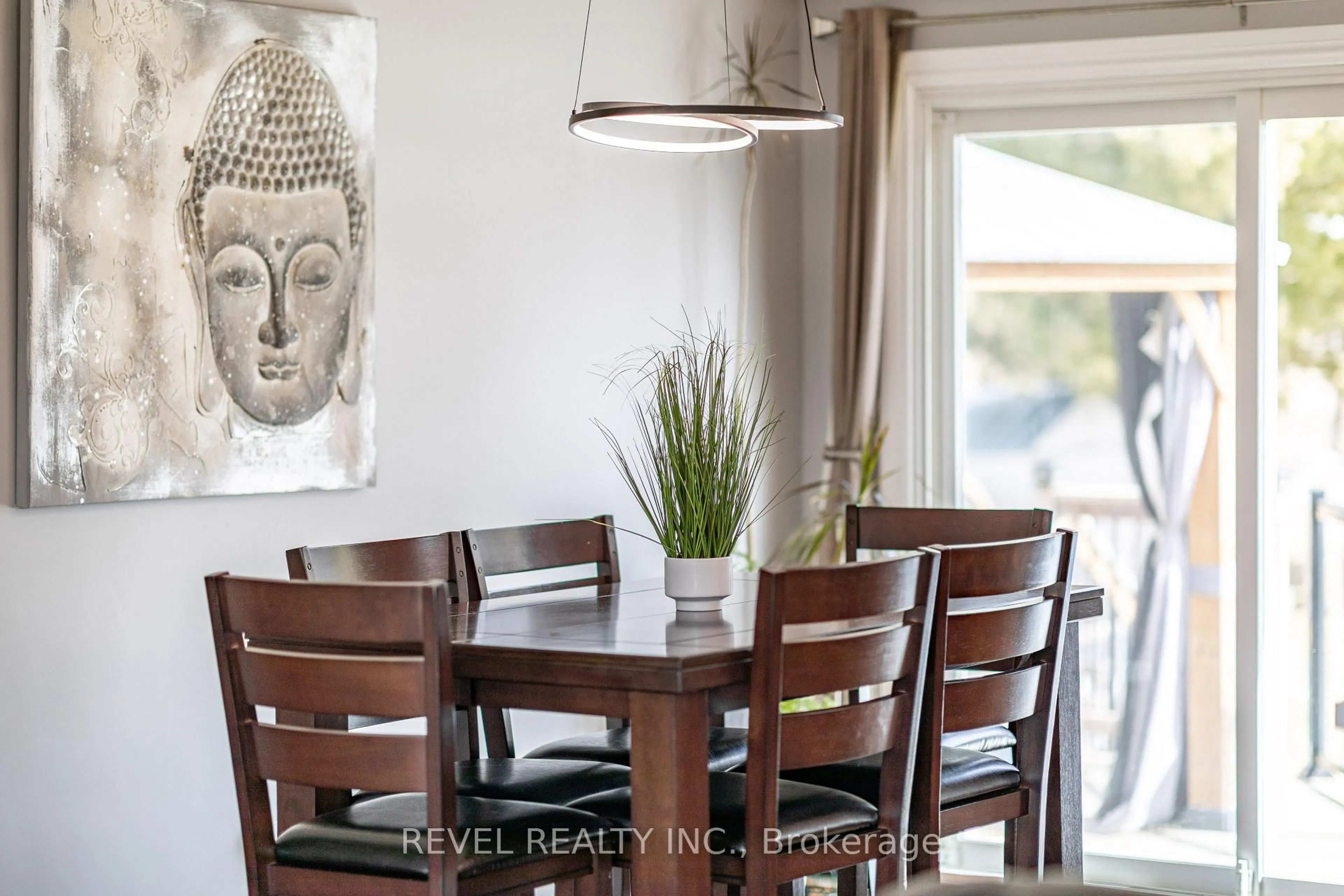 Dining room, wood/laminate floor for 36 Island View Rd, Kawartha Lakes Ontario K0M 2C0