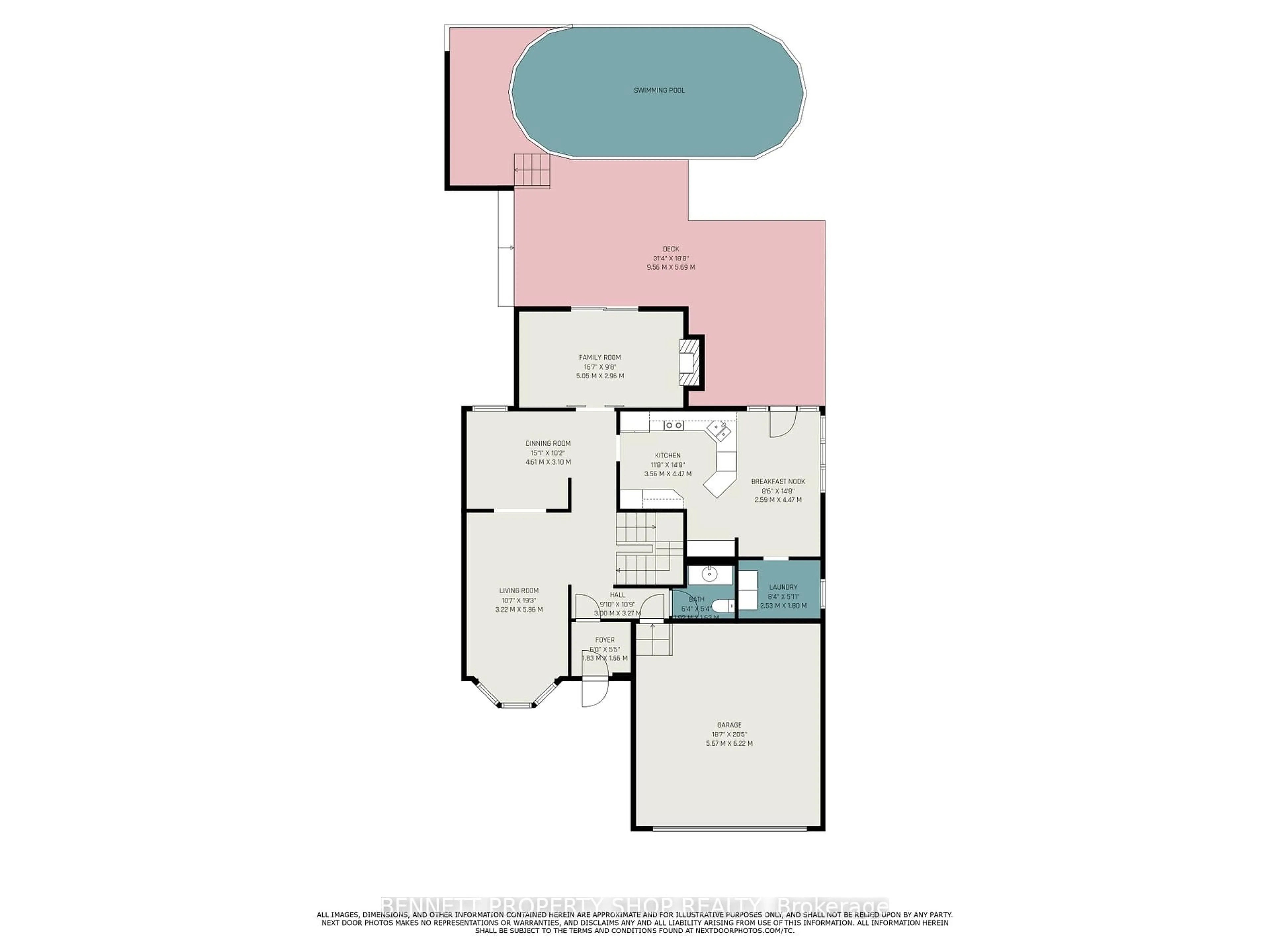Floor plan for 1404 Eastcliffe Way, Gloucester Ontario K1B 5H6