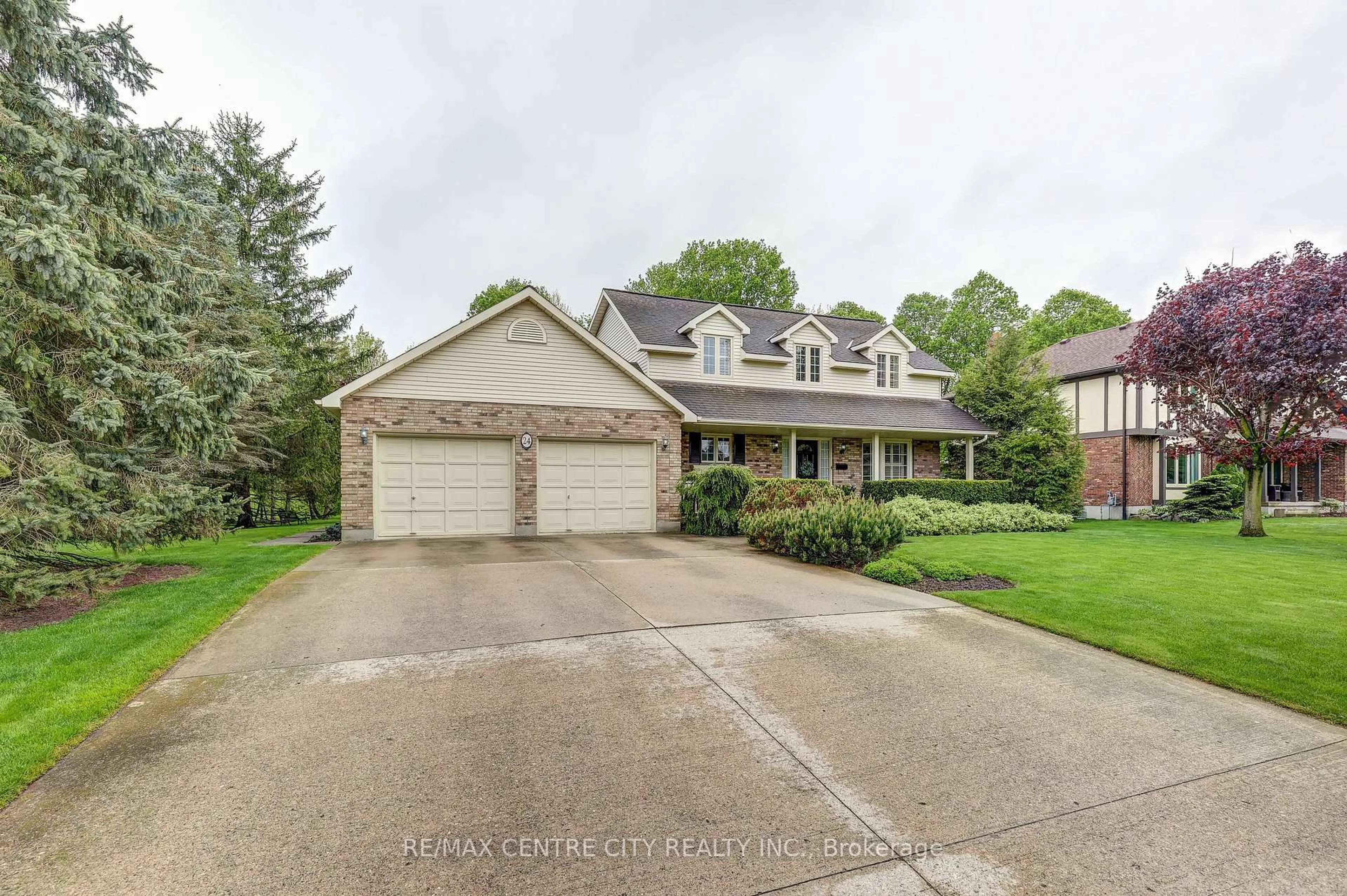 Home with brick exterior material, street for 39830 Shady Lane Cres, Southwold Ontario N5P 3T2