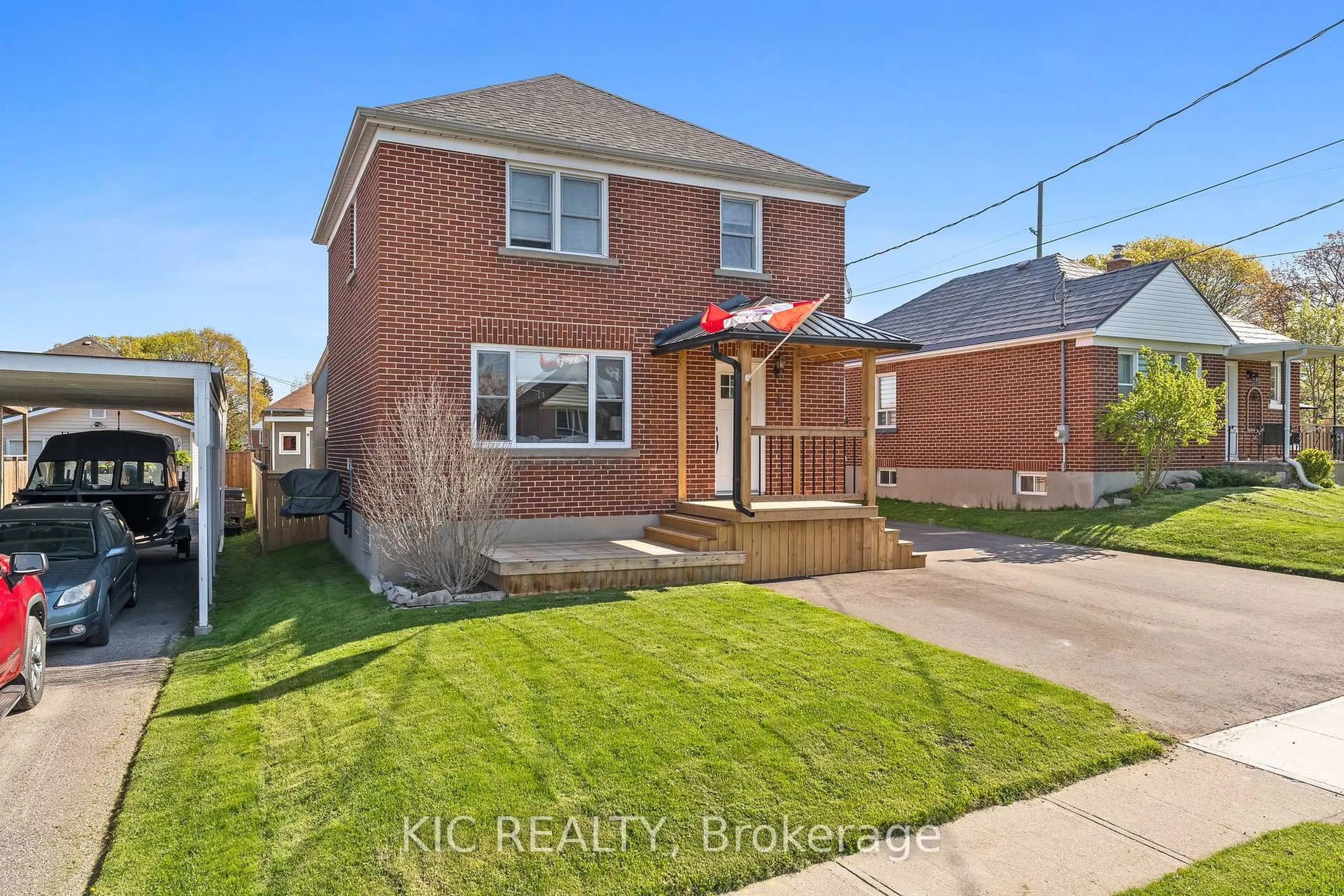 Home with brick exterior material, street for 4 Brunswick Ave, Port Hope Ontario L1A 2H8