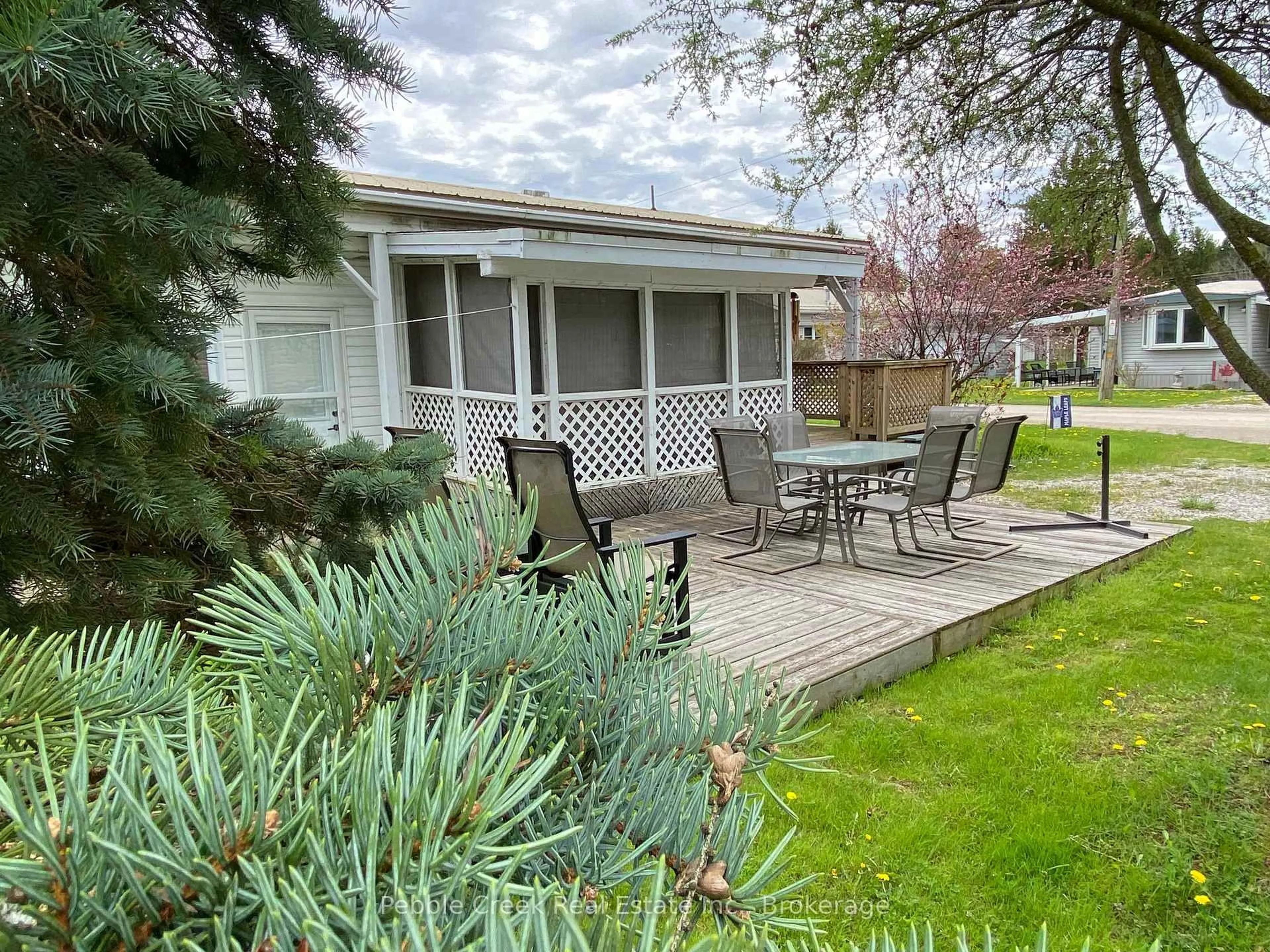 Patio, street for 6 Turnbull's Grove Rd, Bluewater Ontario N0M 1N0