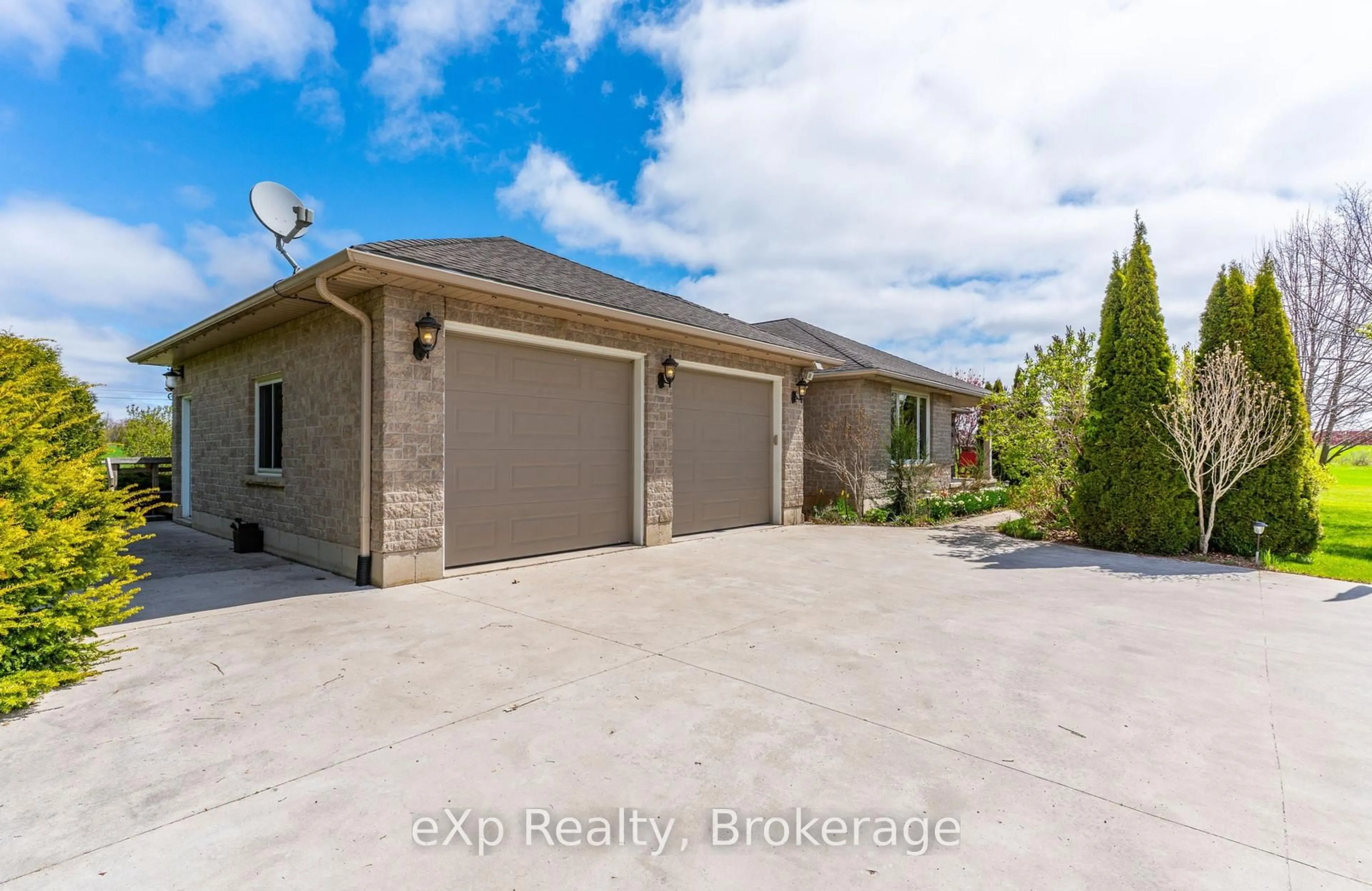 A pic from outside/outdoor area/front of a property/back of a property/a pic from drone, street for 122287 Concession 8 N/A, West Grey Ontario N0G 1C0