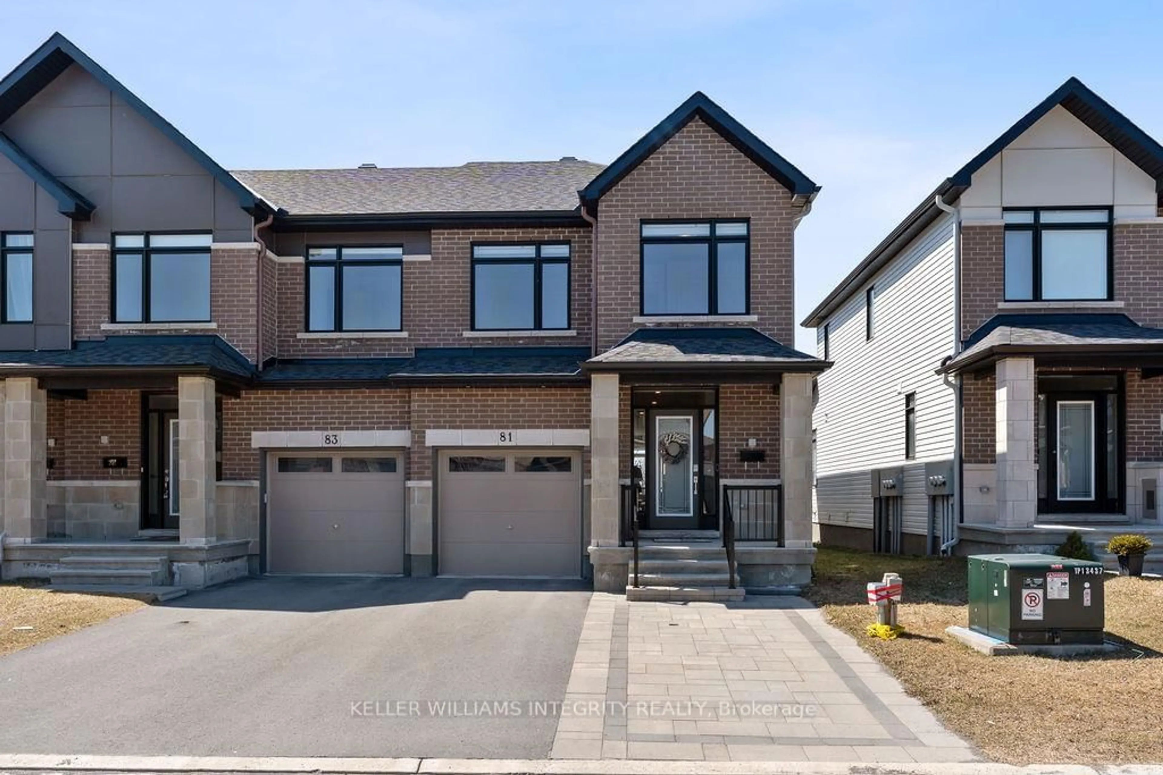 Home with brick exterior material, street for 81 Heirloom St, Ottawa Ontario K4M 0L2