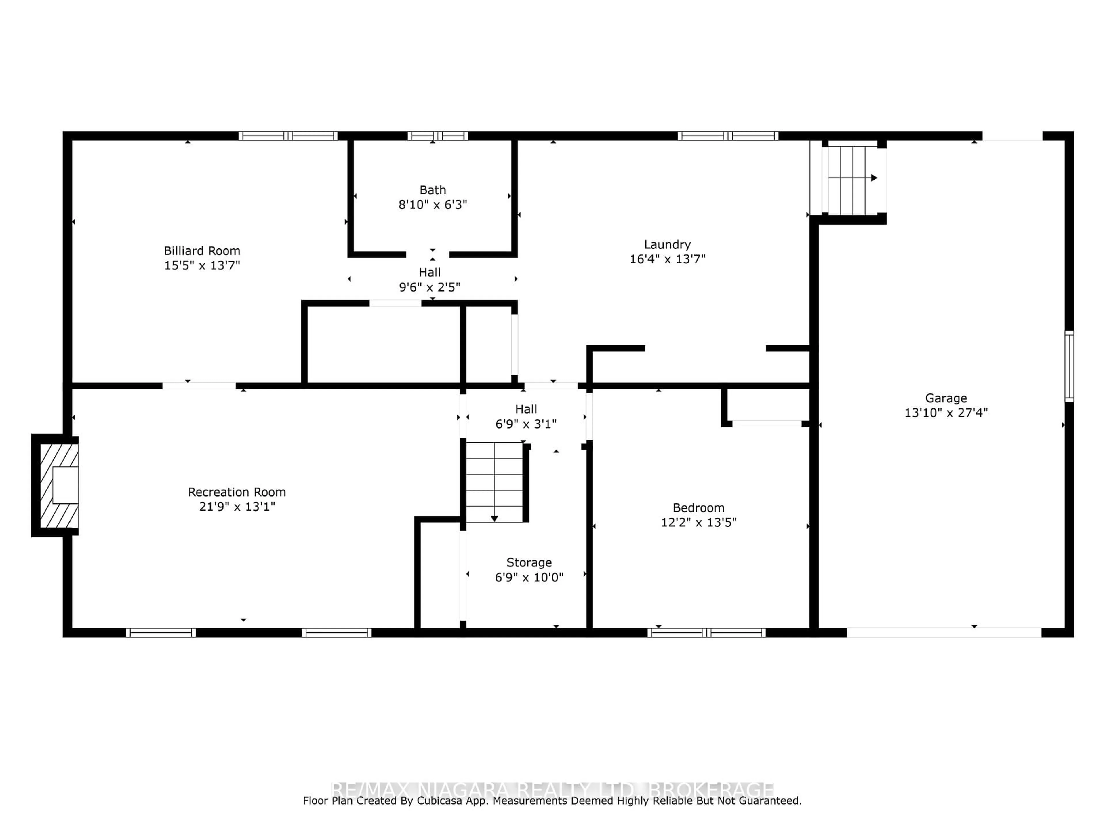 Floor plan for 3612 RAPIDSVIEW Dr, Niagara Falls Ontario L2G 6C4