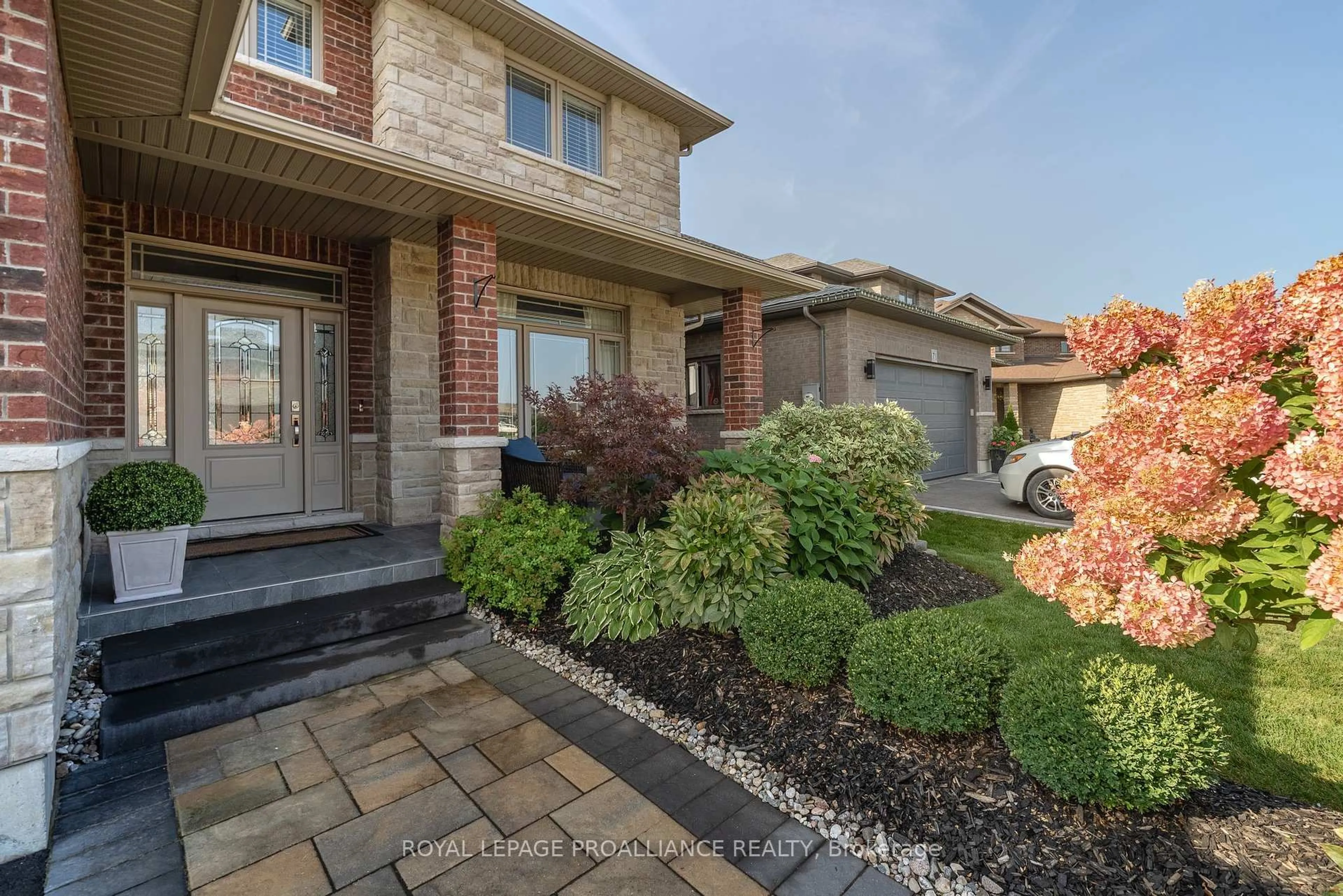 Home with brick exterior material, street for 73 Hummingbird Dr, Belleville Ontario K8N 0H2