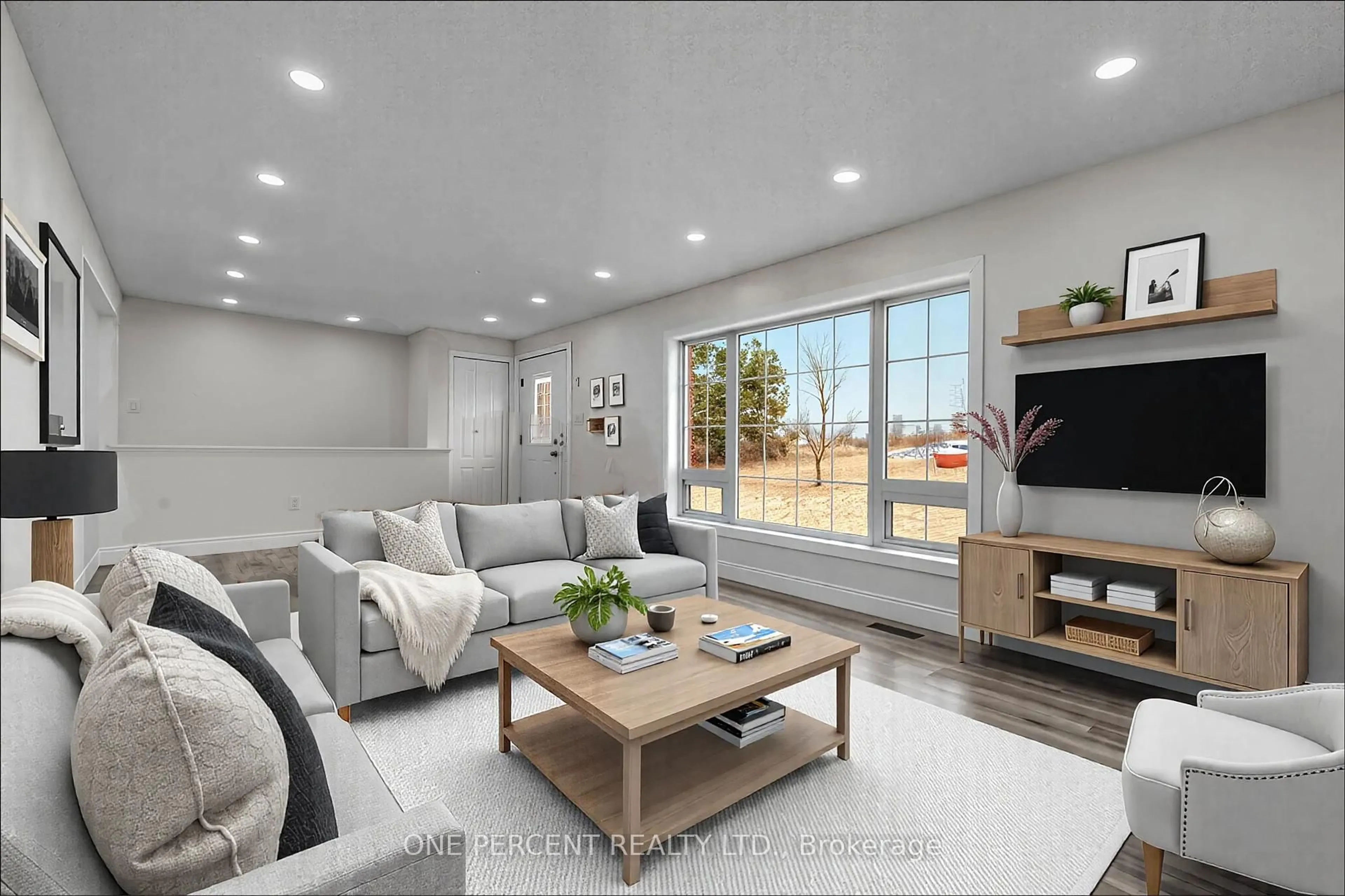 Living room with furniture, ceramic/tile floor for 156011 Highway 10, Melancthon Ontario L9V 1X9