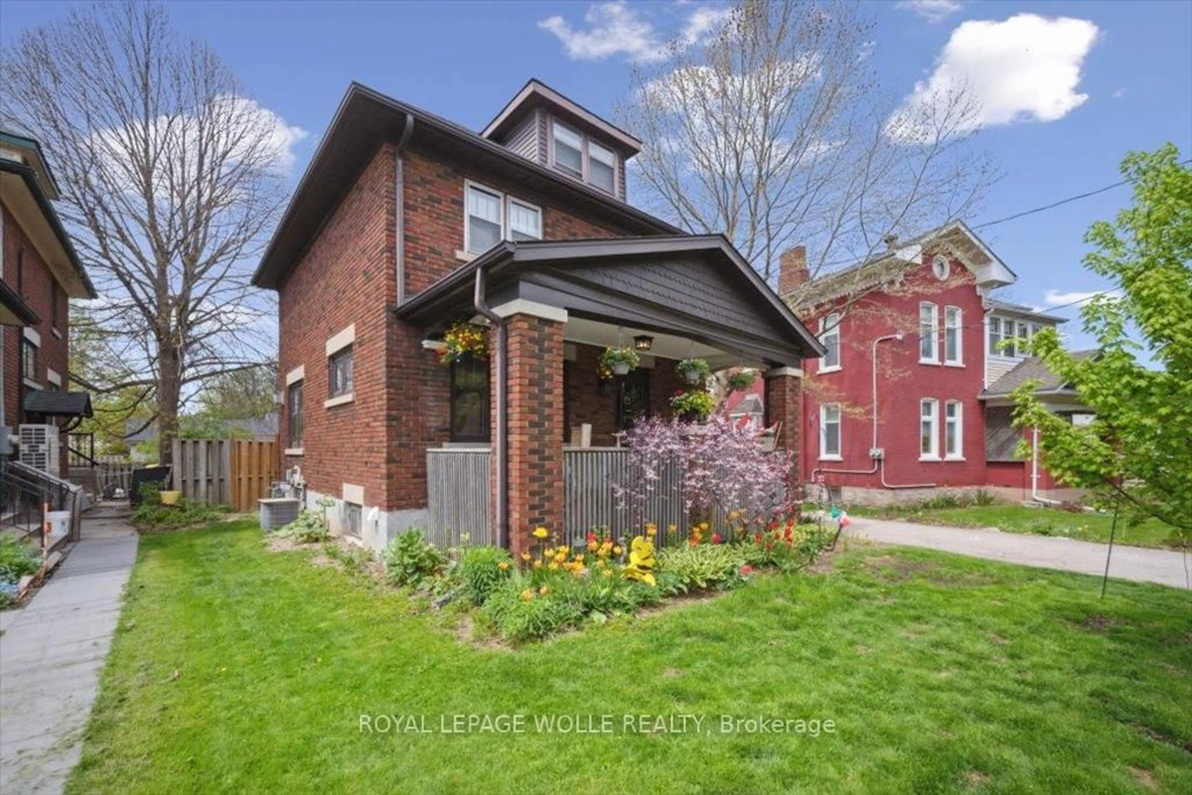 Home with brick exterior material, street for 180 David St, Kitchener Ontario N2G 1Y5