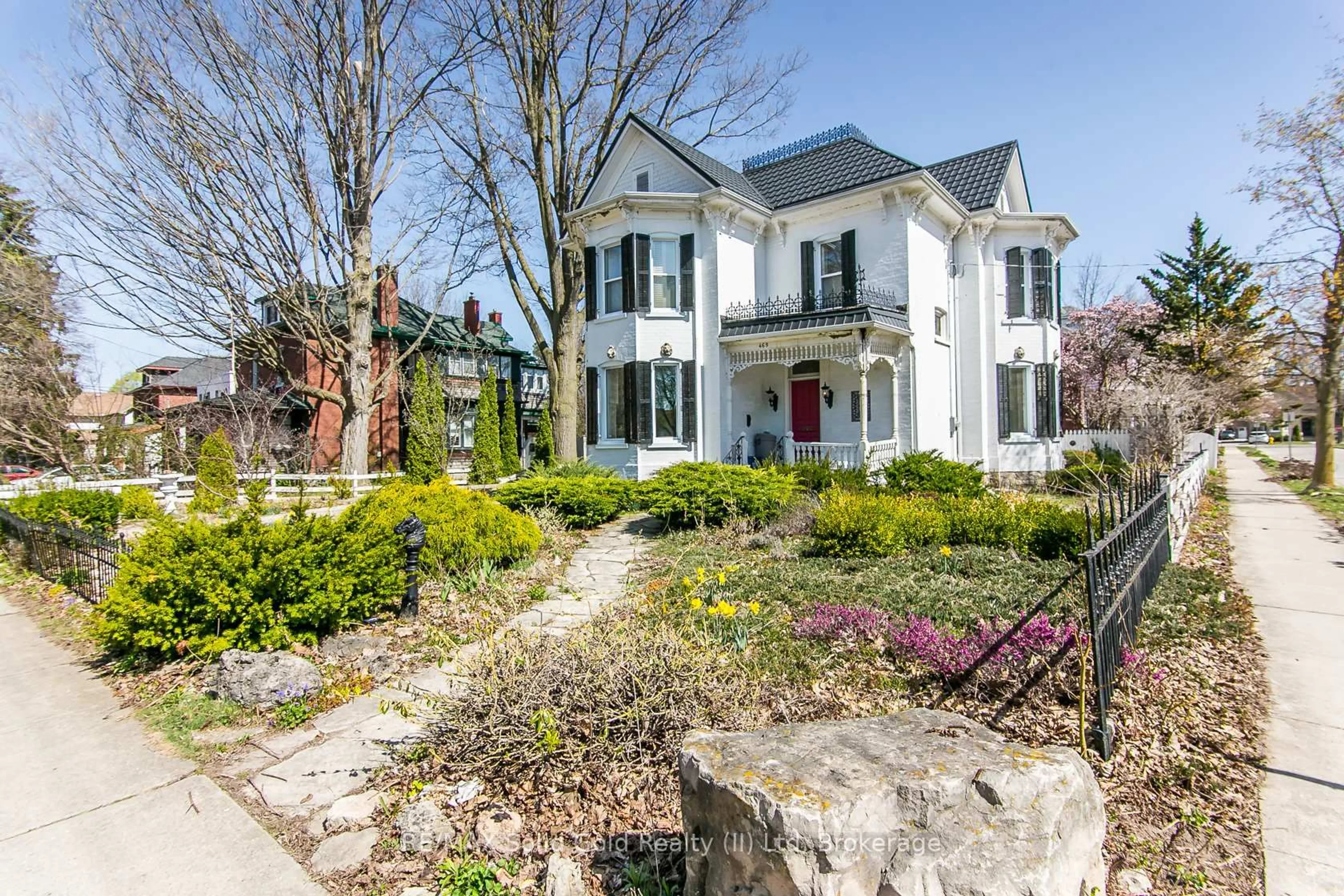 Home with brick exterior material, street for 469 Duke St, Cambridge Ontario N3H 3S9