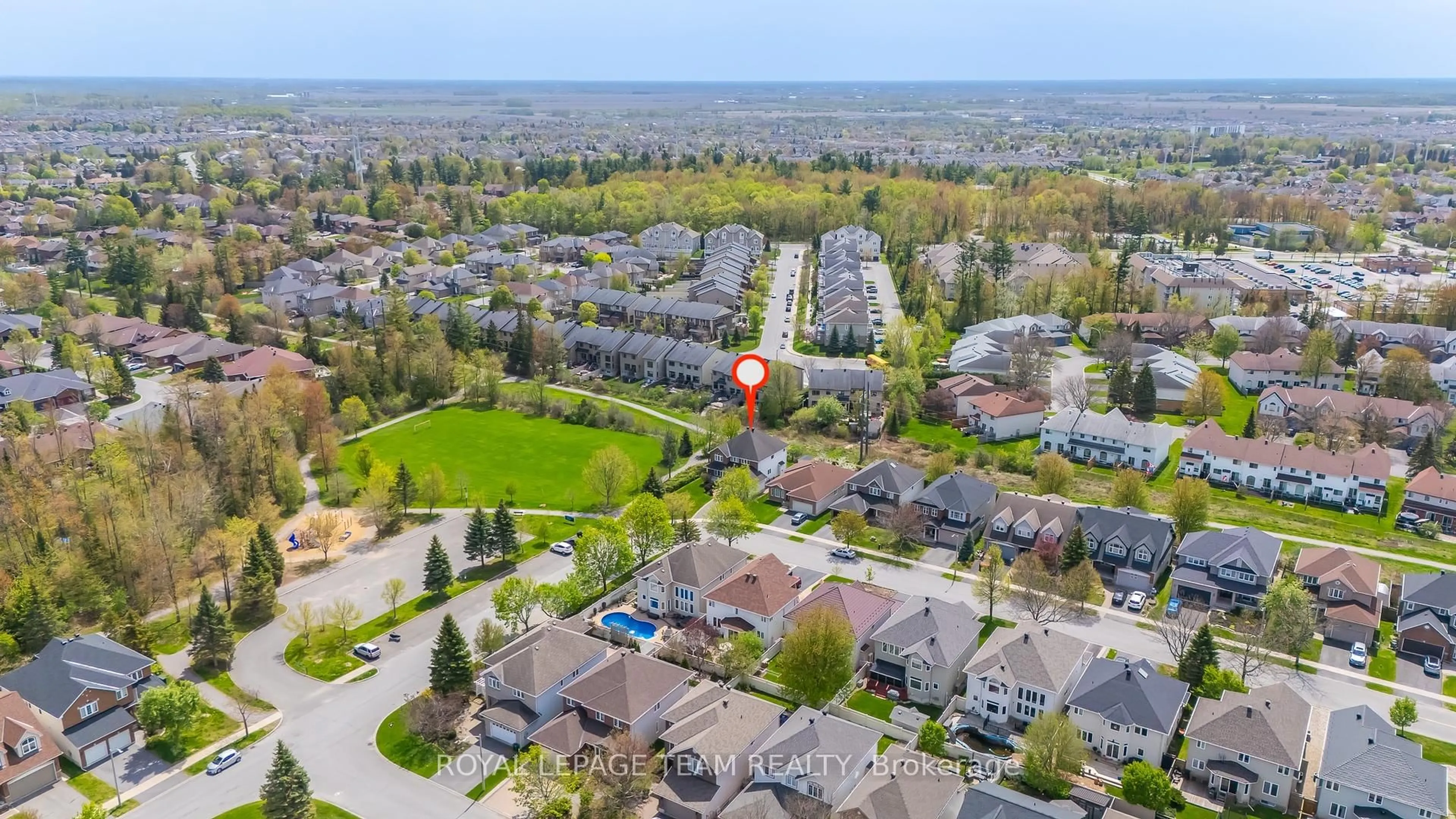 A pic from outside/outdoor area/front of a property/back of a property/a pic from drone, unknown for 65 Black Tern Cres, Kanata Ontario K2M 2Z3