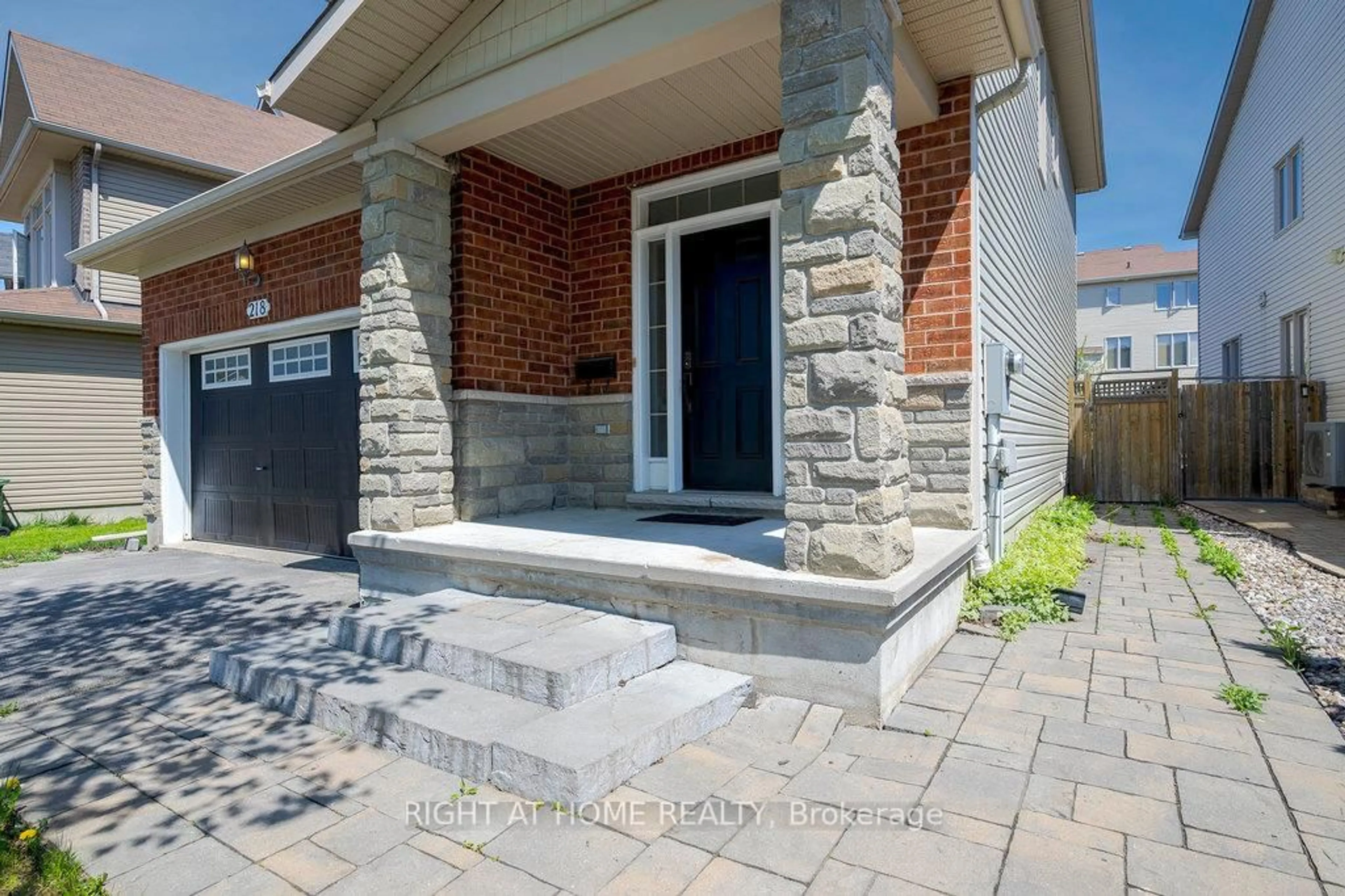 Home with brick exterior material, street for 218 Keyrock Dr, Kanata Ontario K2T 0B4